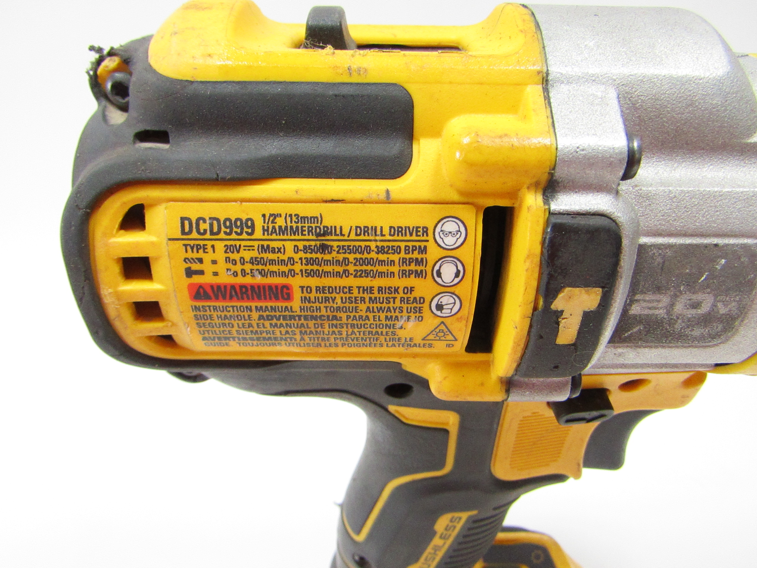 DeWALT DCD999 20V MAX Brushless 1/2