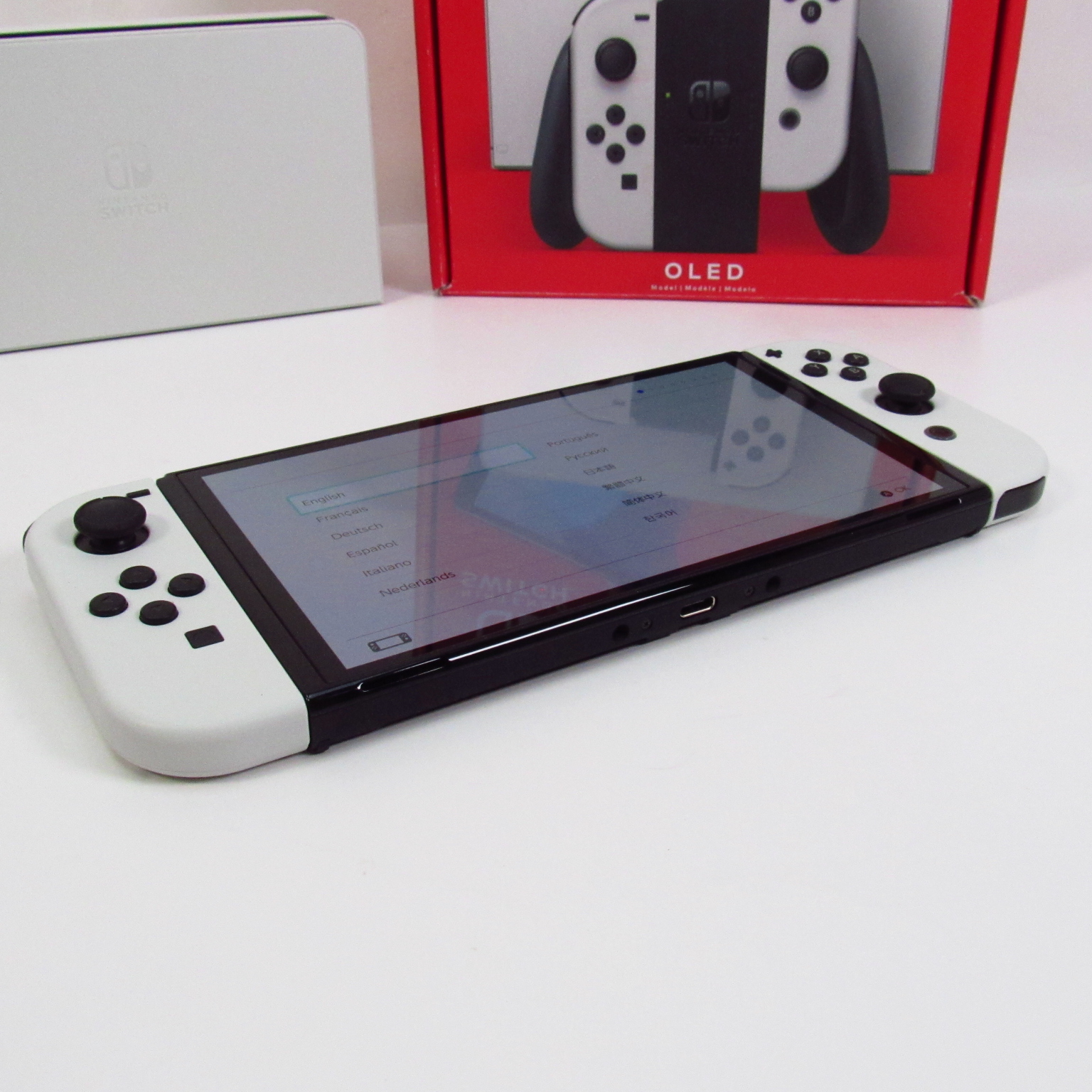 Nintendo Switch OLED HEG-001 64GB Video Game Console - 8912