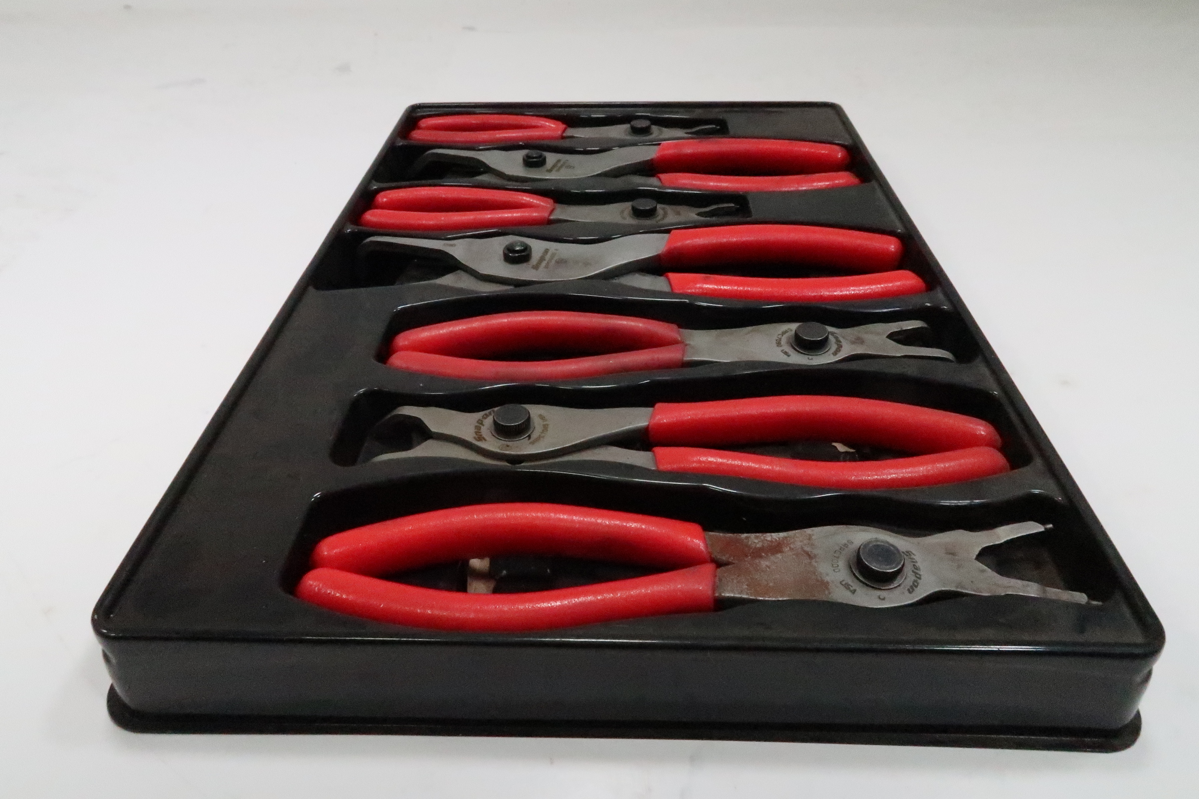 Snap-on Tools SRPCR107 7pc Snap Ring Pliers Set - Red 0758