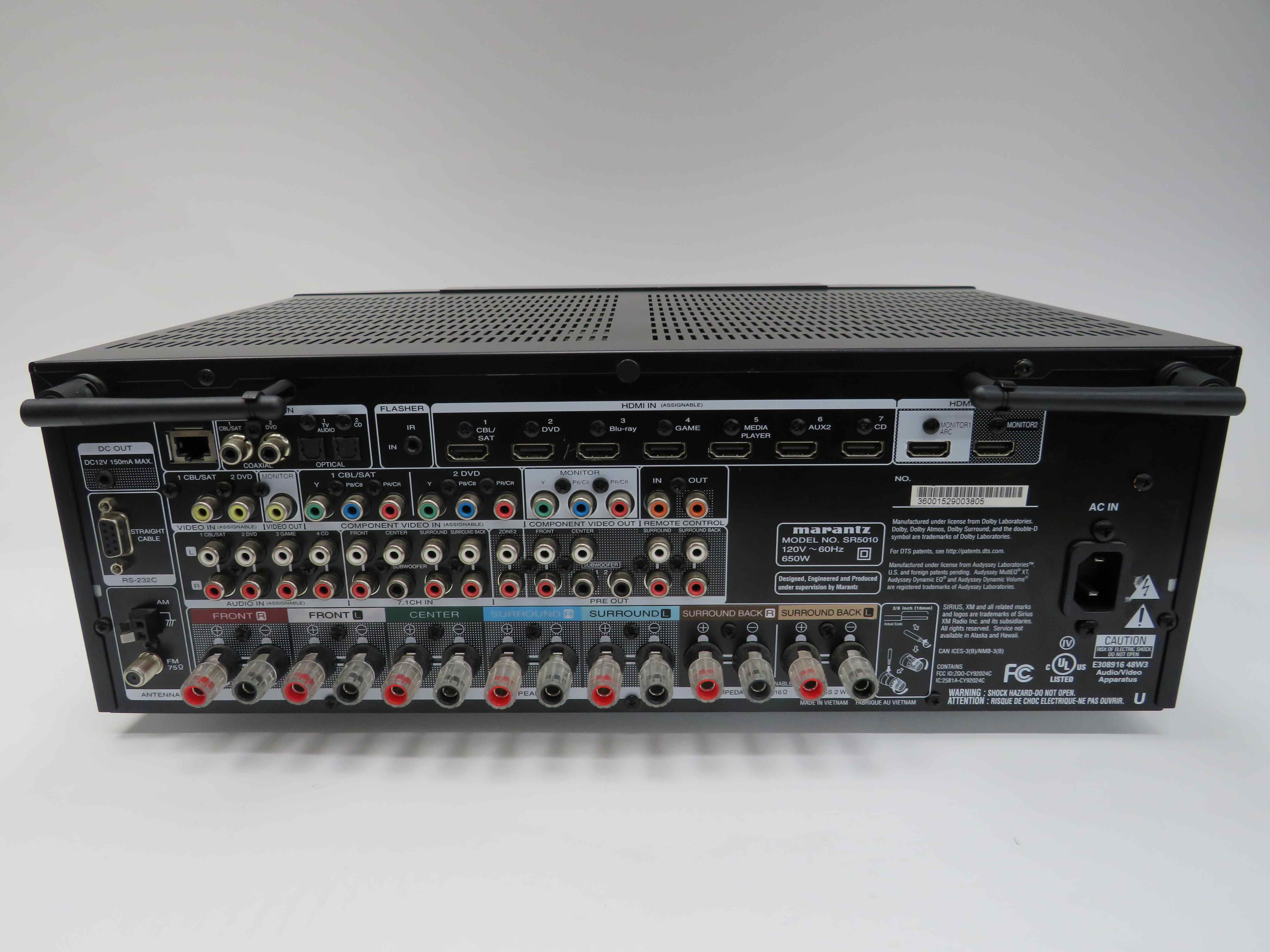 Marantz SR5010 7.2 Channel Network Audio/Video Surround Receiver 0911