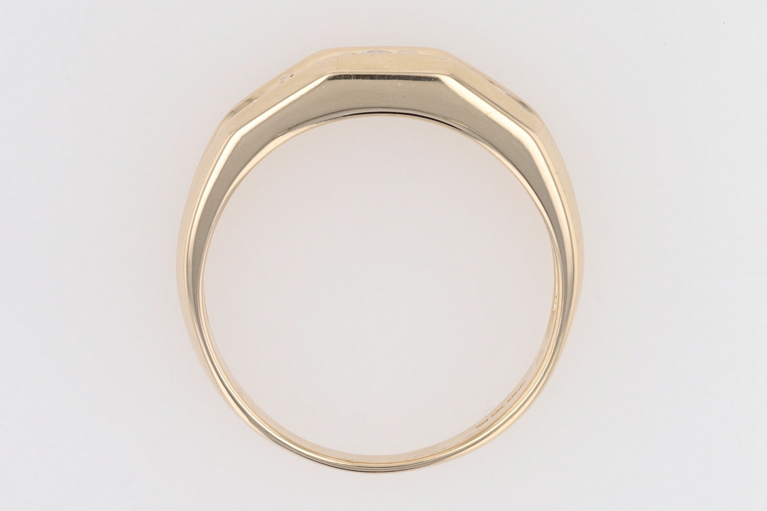.50ctw Round Cut Diamond Prong Set Wedding Band Ring 14k Yellow Gold ...