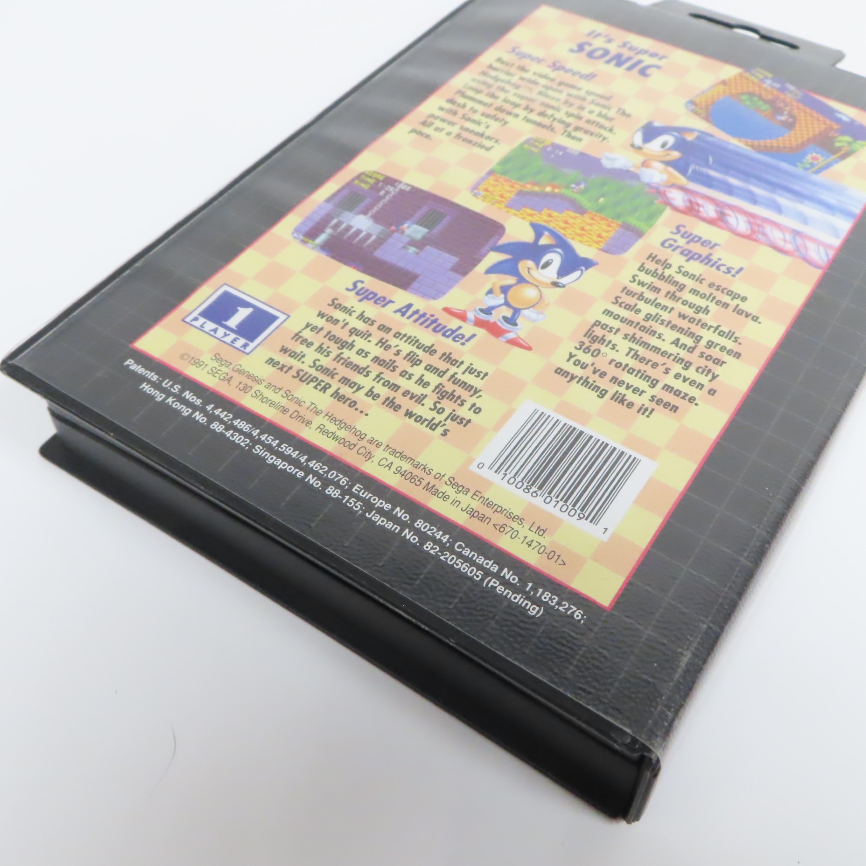 Sonic the Hedgehog (1991) Video Game for Sega Genesis - Not for