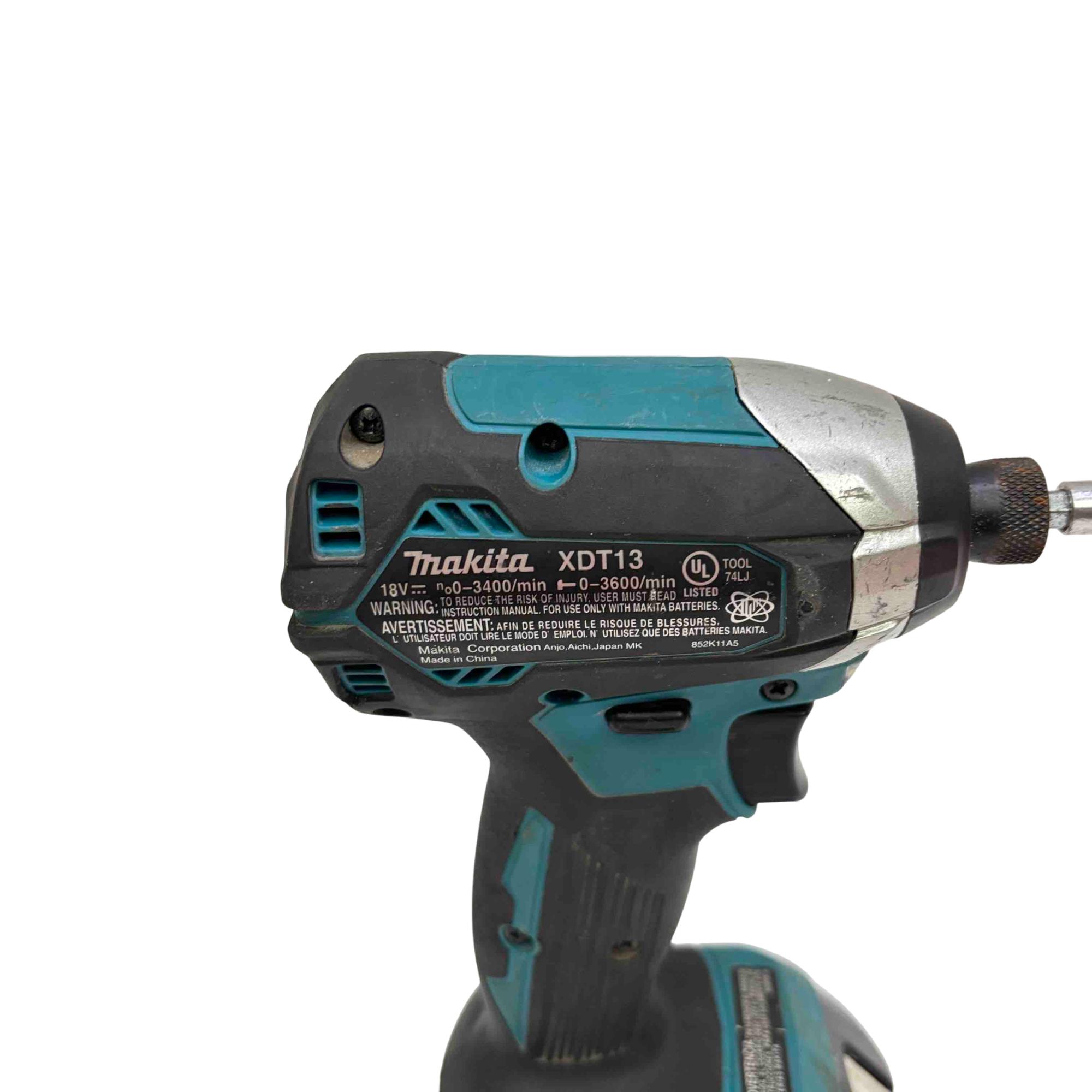 Drill Driver Makita 6404 Drill Makita XDT13 18V LXT Lithium-Ion 1/4