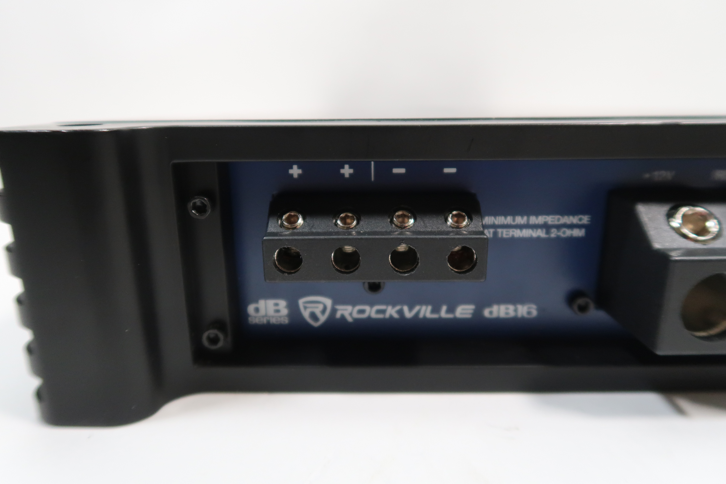 Rockville dB16 8000 Watt Peak/2000w RMS Mono 2 Ohm Amplifier