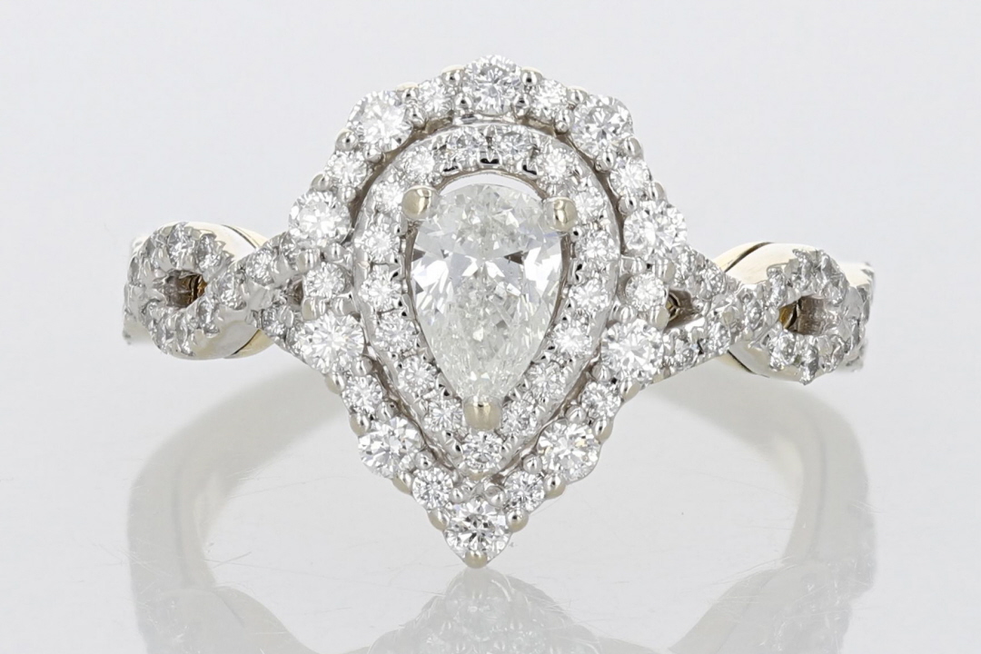 Zac Posen Margarita Oval Diamond Engagement Ring
