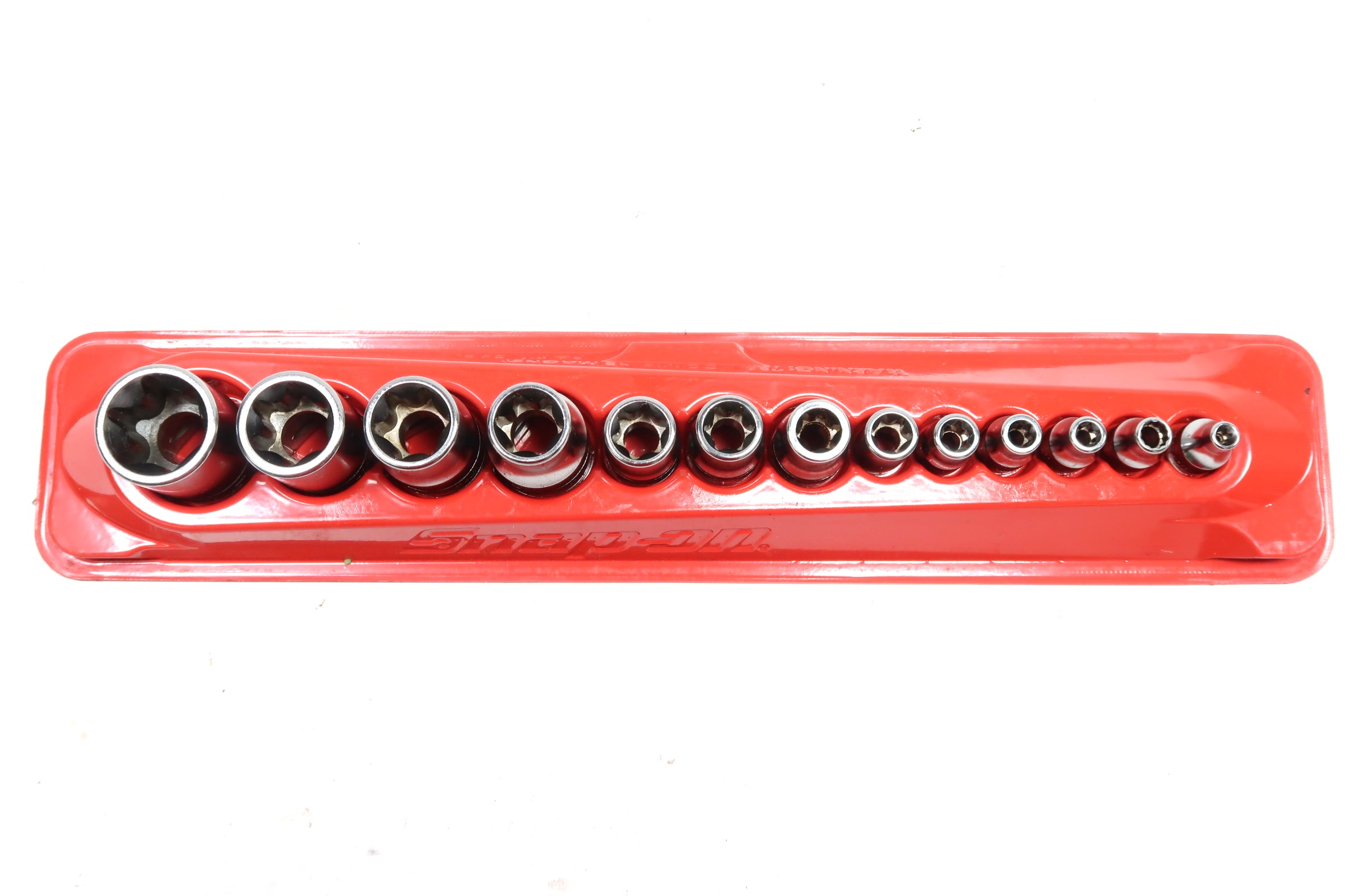 Snap-on Tools 213AFLEY 13 pc Combination Drive TORX Shallow Socket Set