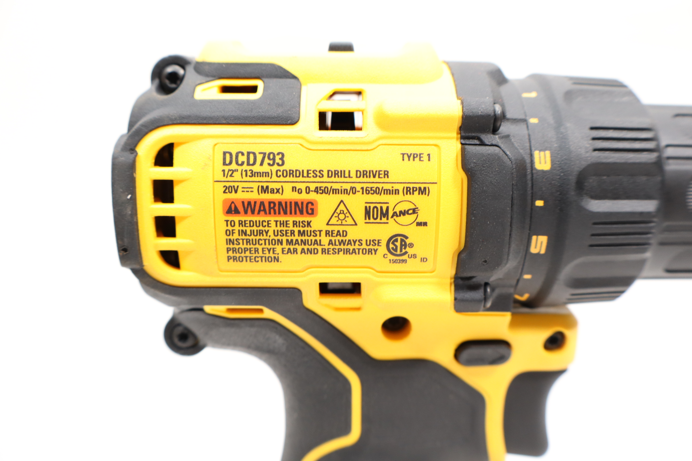 DeWalt DCD793 20V Max 1/2