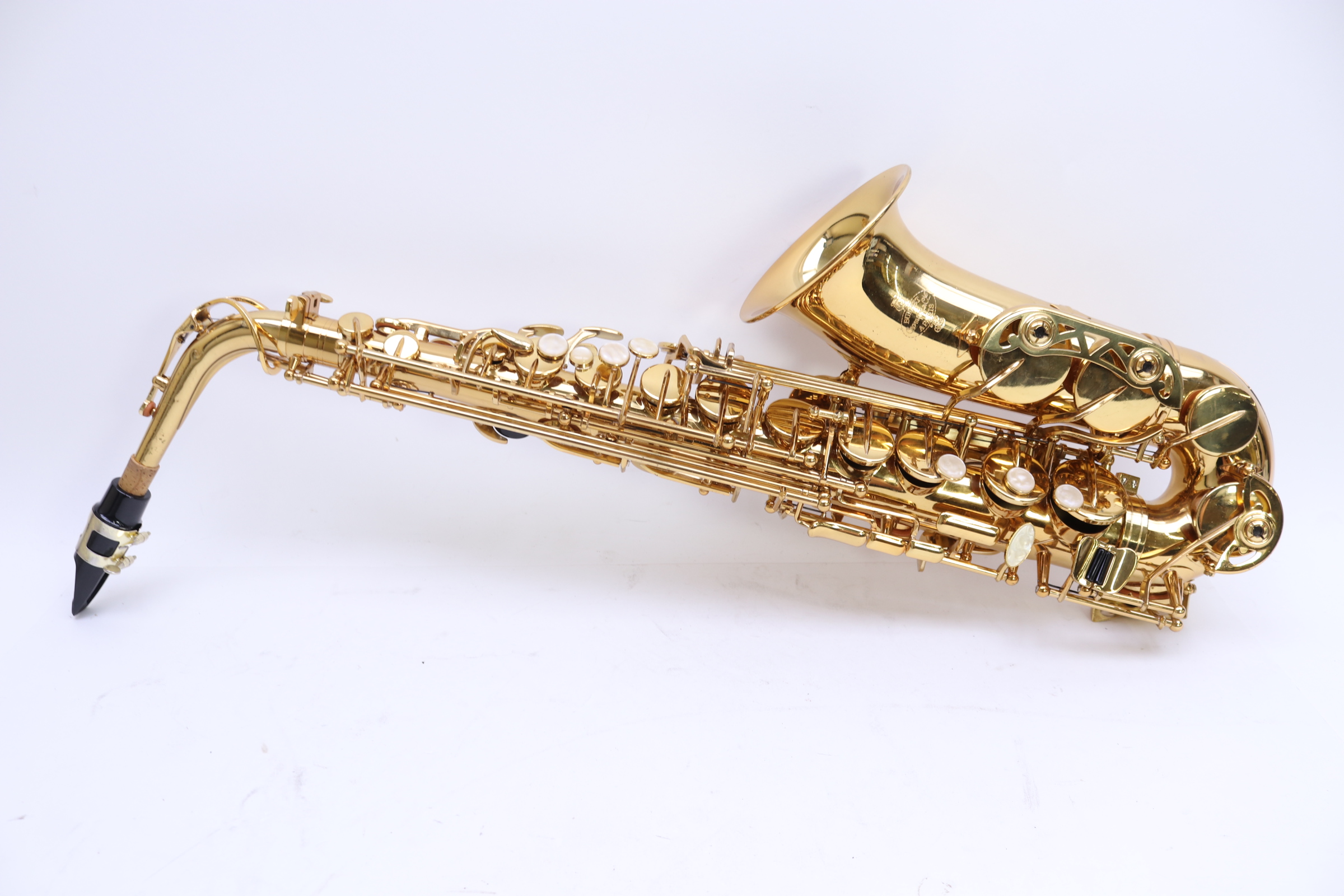 Buffet Crampon 400 Series F Key Brass Alto Saxophone