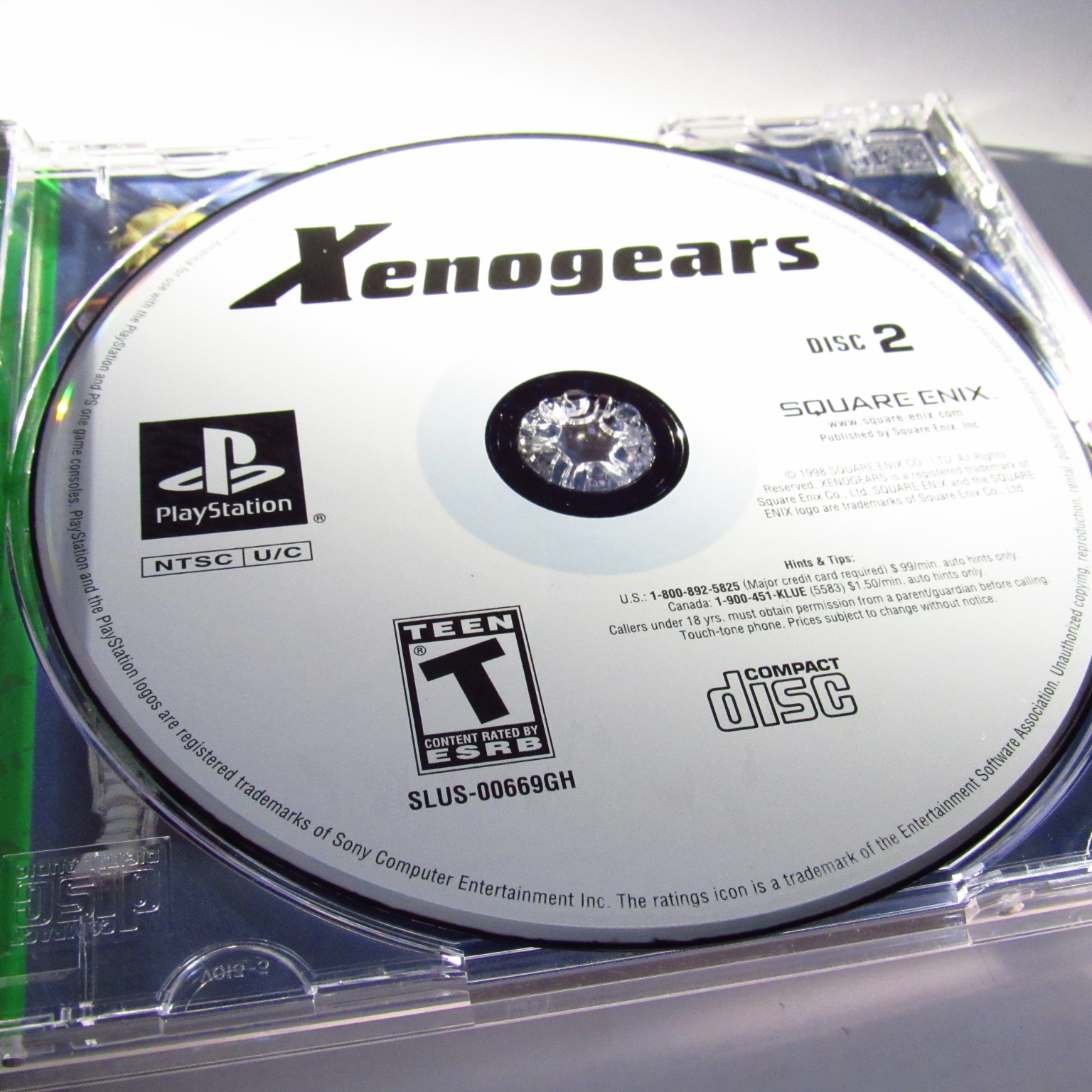 Xenogears (Greatest Hits) - For Sony PlayStation 1 (PSX)