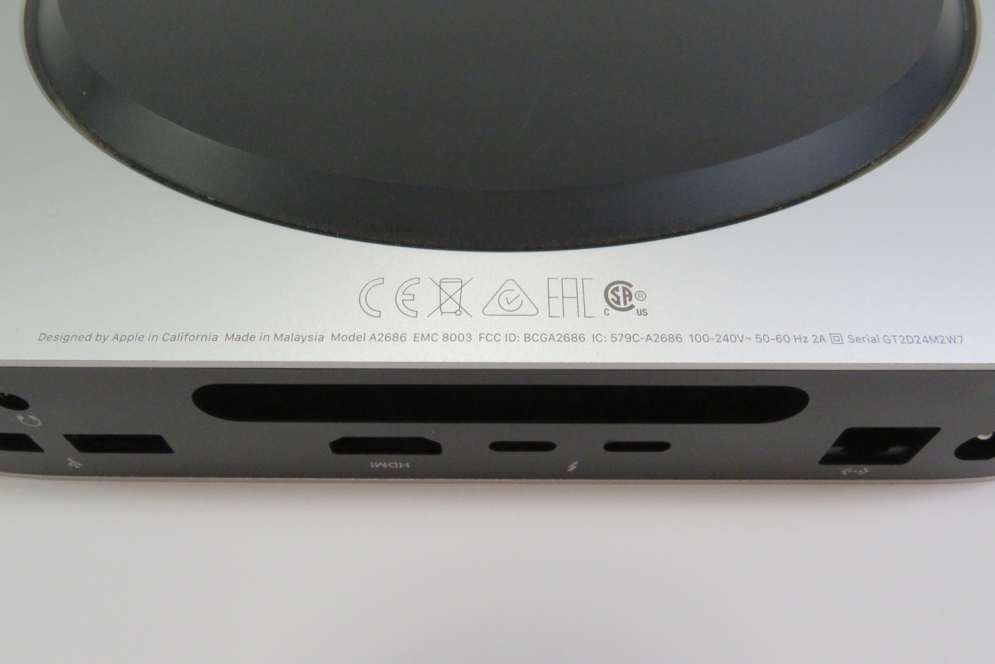 Apple Mac mini A2686 MMFJ3LL/A Apple M2 3.49GHz 8GB RAM Apple Mac mini A2686 MMFJ3LL/A Apple M2 3.49GHz 8GB RAM