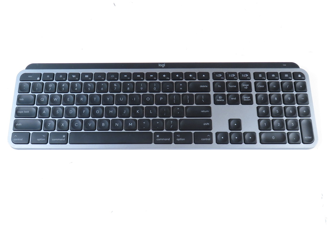 Logitech MX Keys YR0073 For Mac Full-size Wireless Bluetooth Membrane  Keyboard
