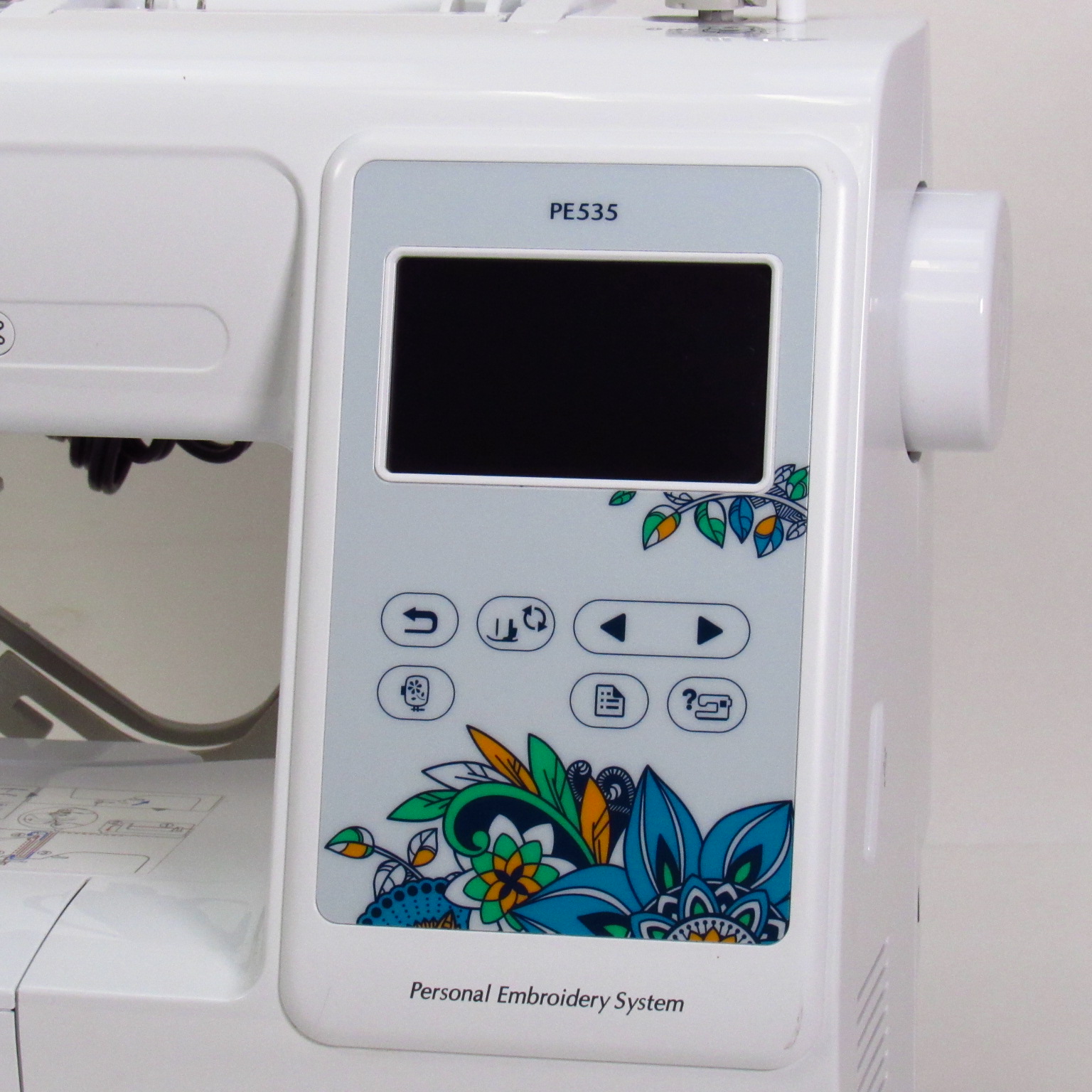 Brother PE535 4x4 Embroidery Machine No Power Cable/Pedal