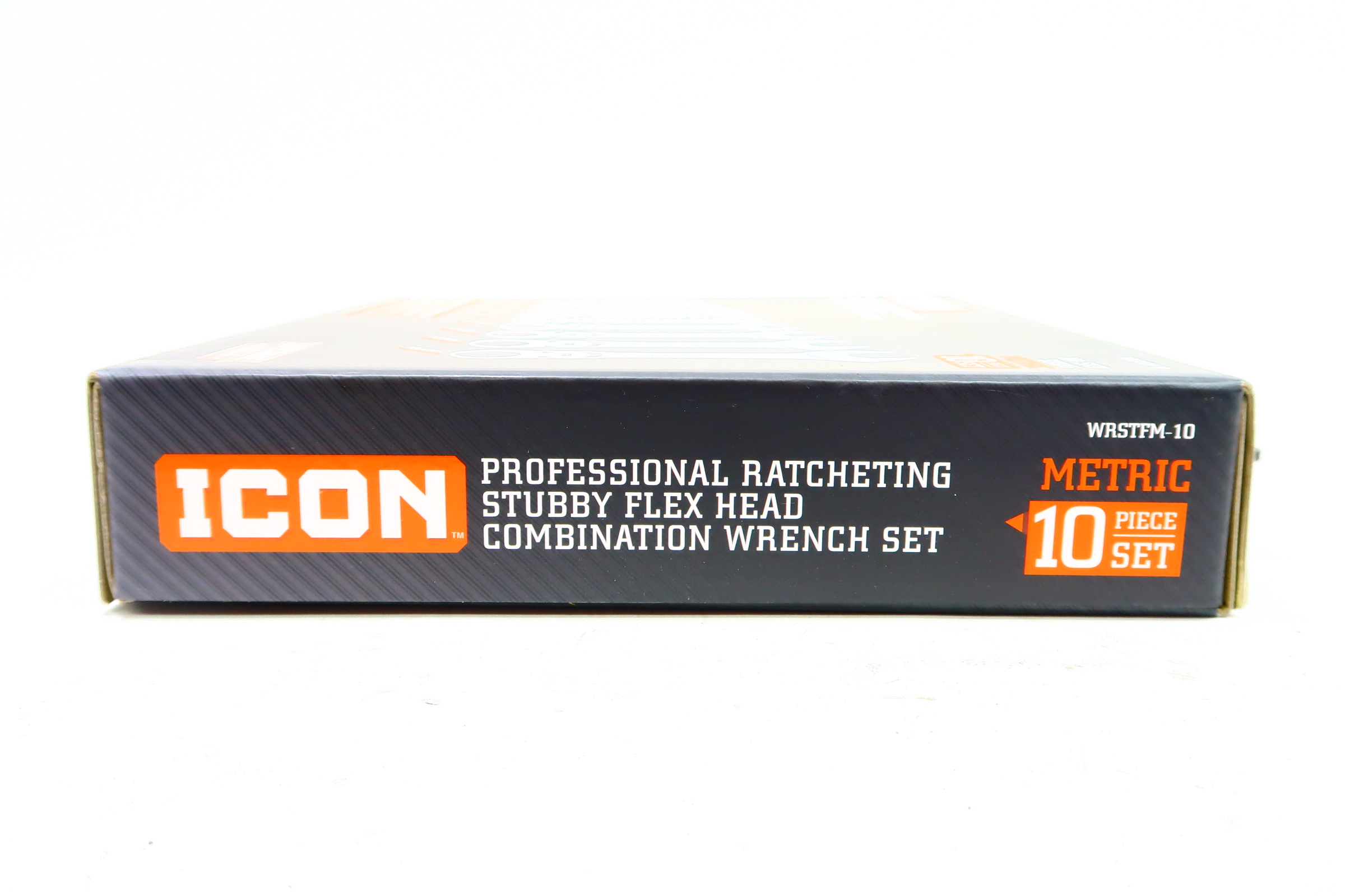 ICON WRSTFM-10 Professional 10Pc Stubby Flex Head Ratcheting Combo ...