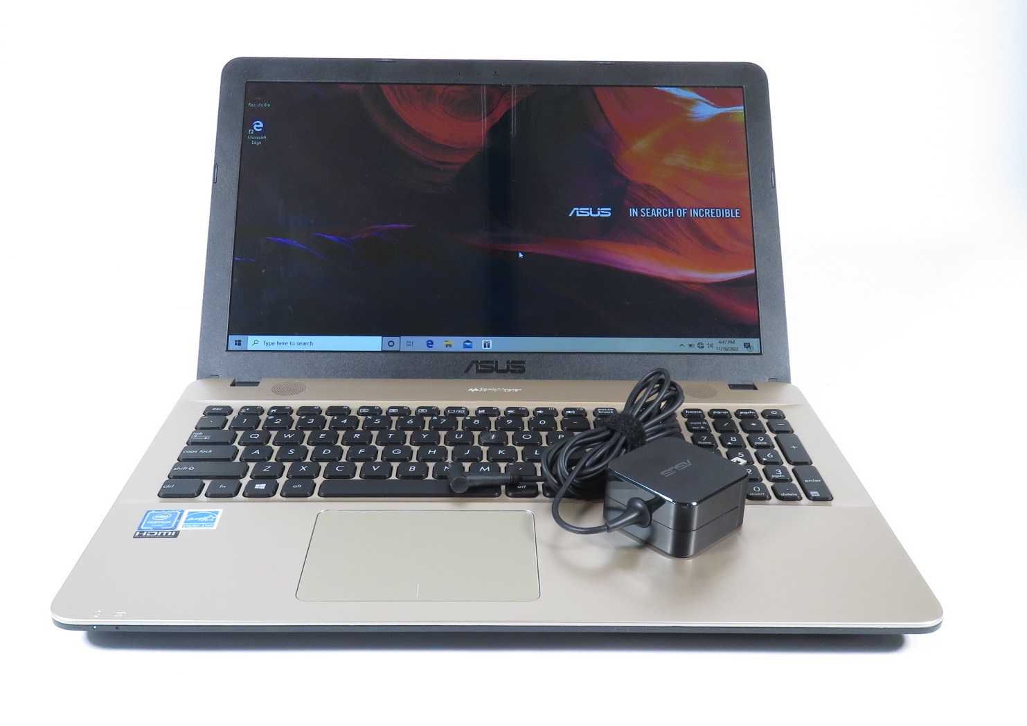 ASUS VivoBook Max X541N Win 10 Pentium N4200 1.1GHz 4GB RAM 500GB HDD 15.6"