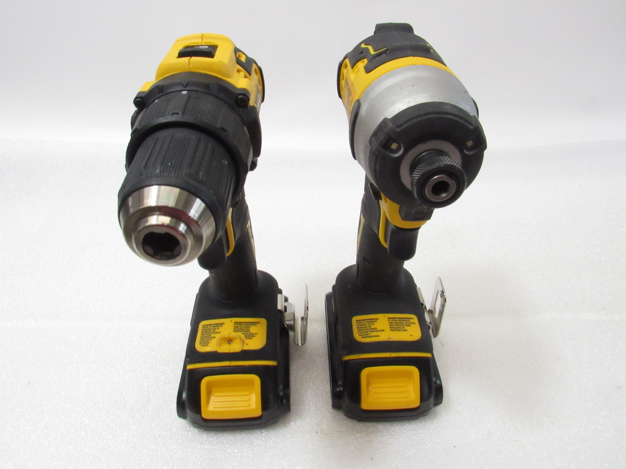 DeWalt DCD708 1/2" 20V Impact Driver DCF809 1/4" 20V Driver