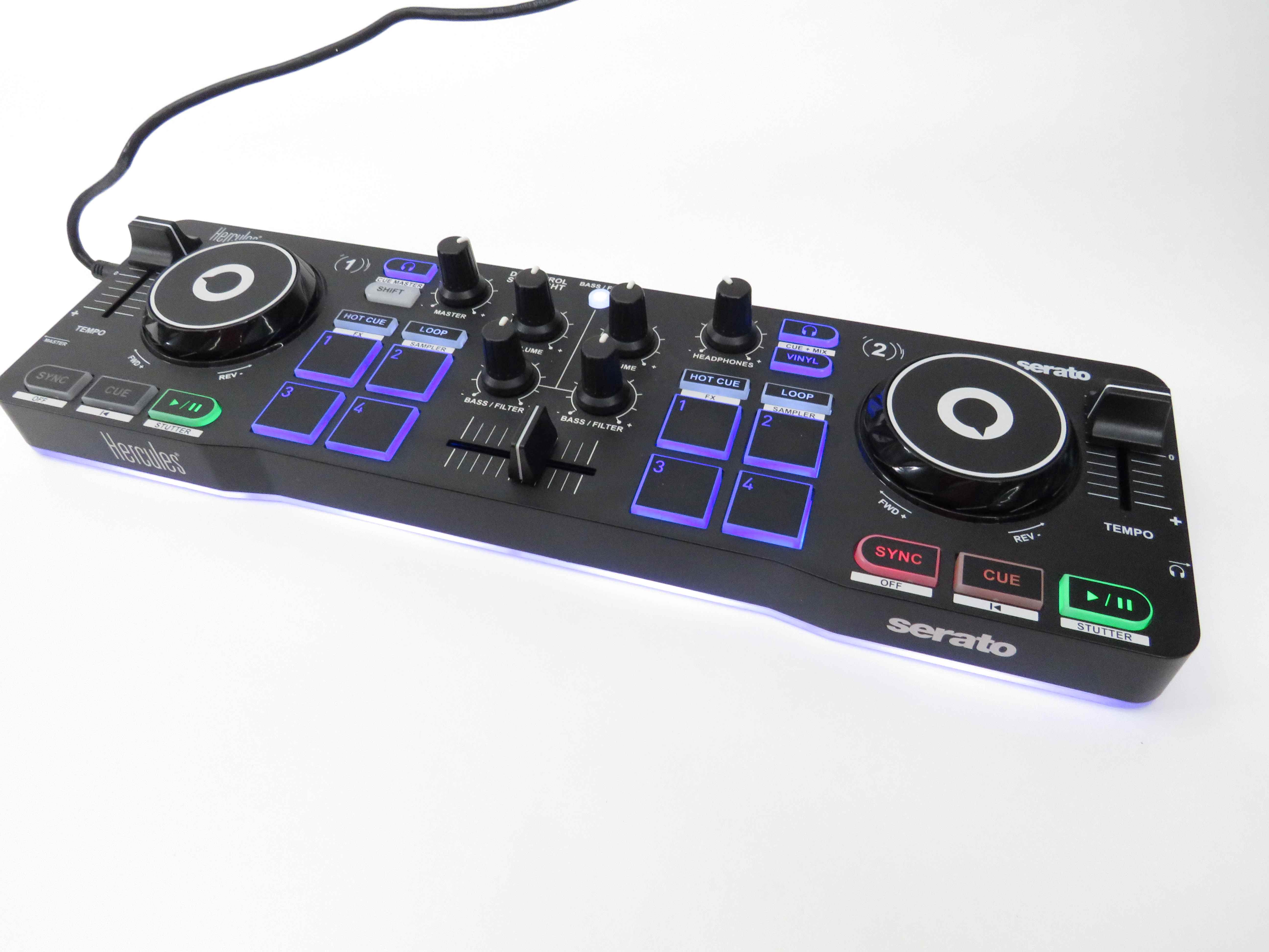 Serato Hercules DJ Control Starlight Pocket USB DJ Controller