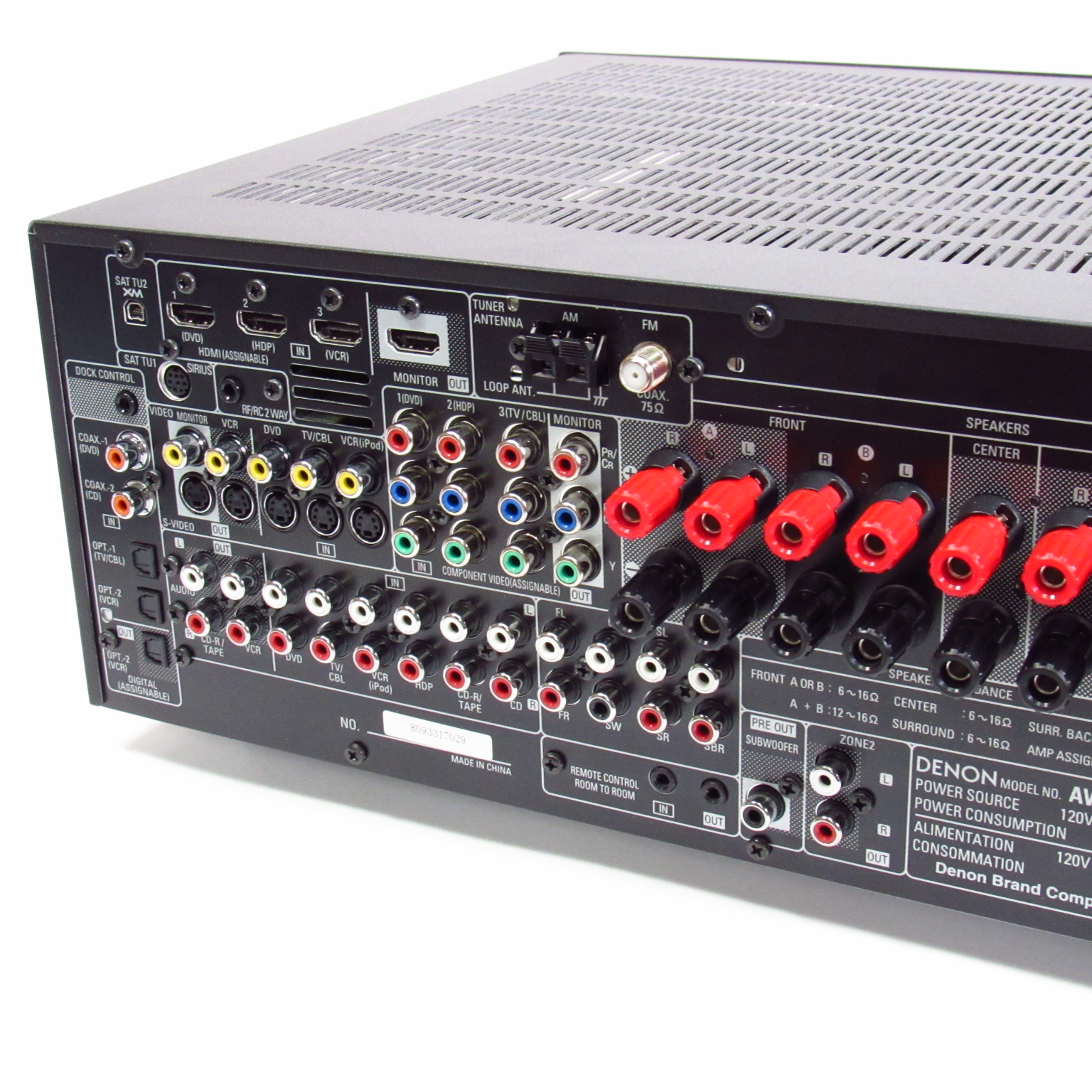 Denon AVR1909 7.1Channel Home Theater AV Receiver Local PickUp Only