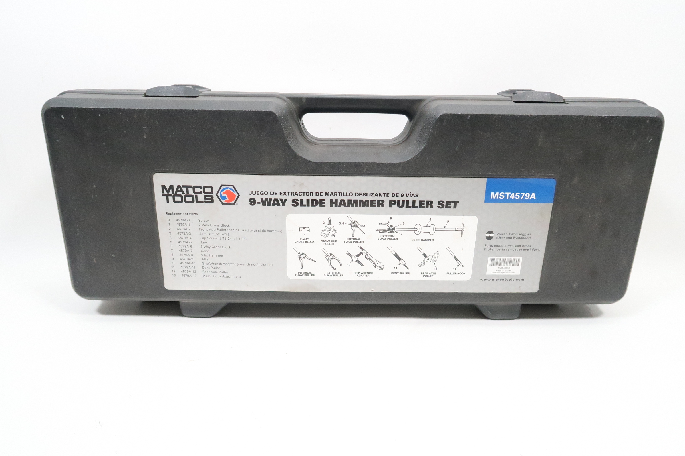 Matco MST4579A 9 Way Slide Hammer Puller Set