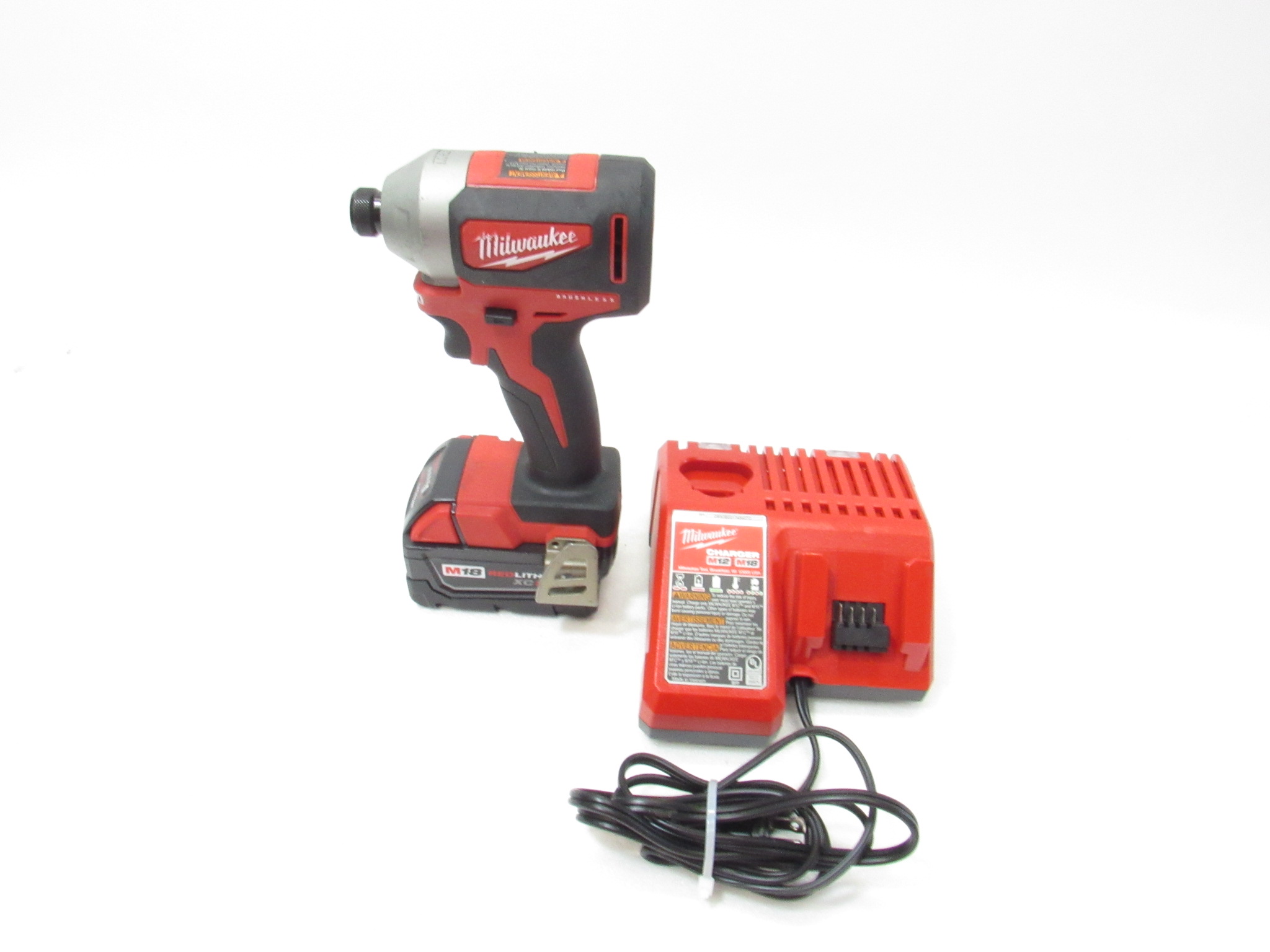 Milwaukee 285020 M18 18V Brushless Cordless 1/4" Impact Driver Drill