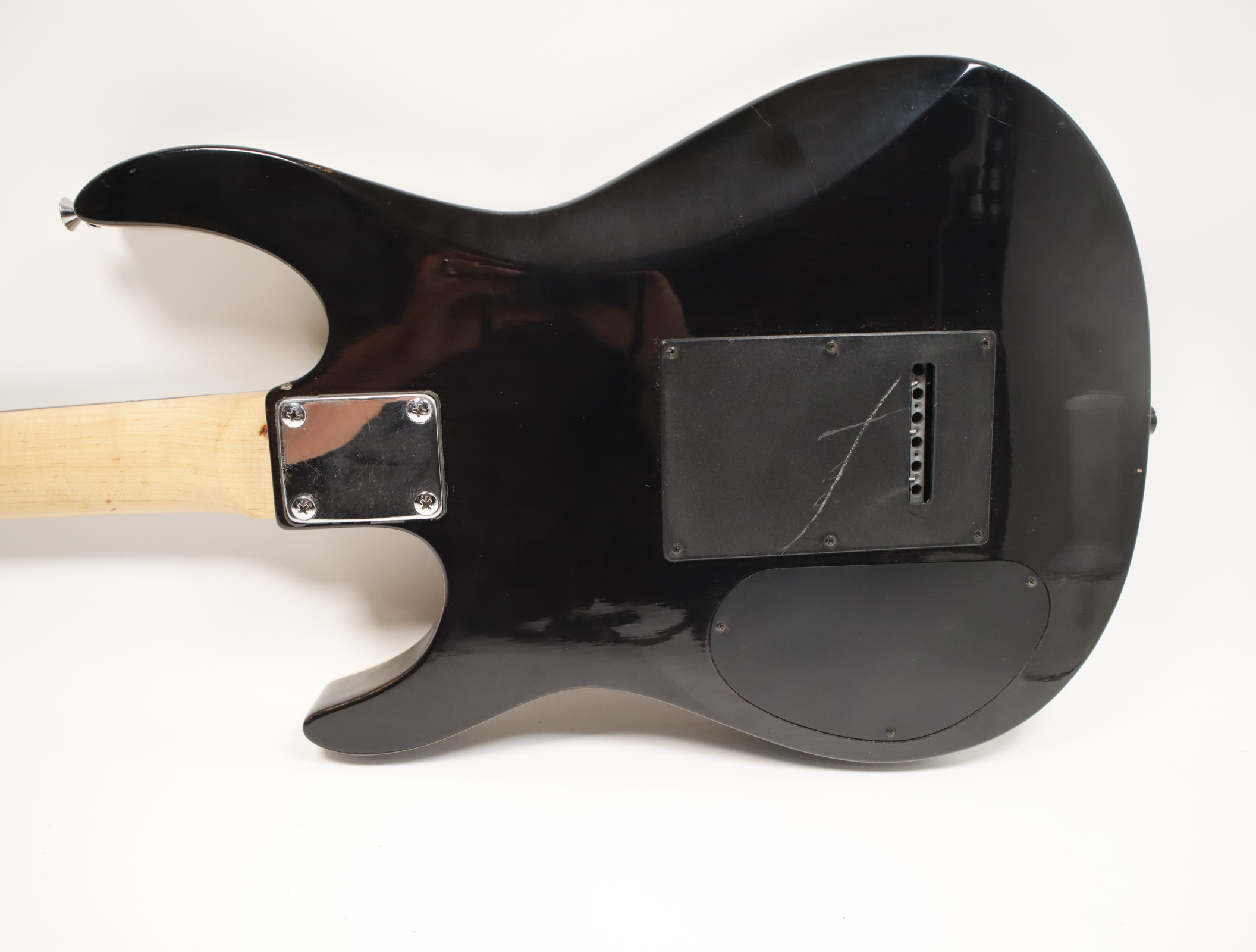 Samick LK-15 Right-Handed Electric Guitar Trans Black