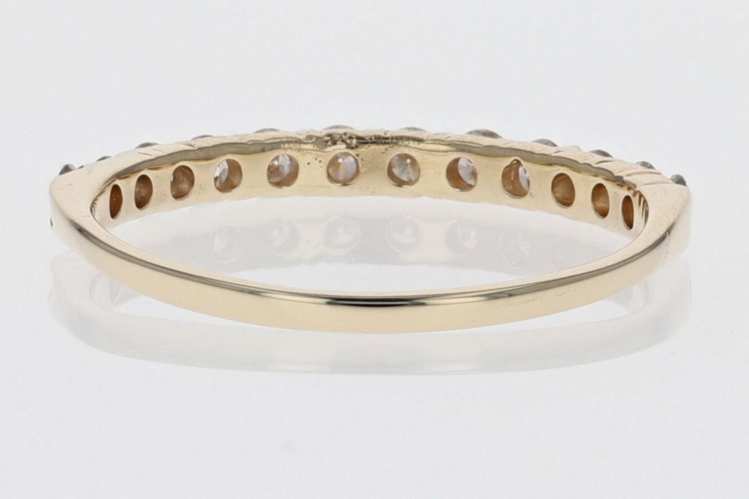 .36ctw Round Cut Diamond Prong Set Wedding Band Ring 14k Yellow Gold ...