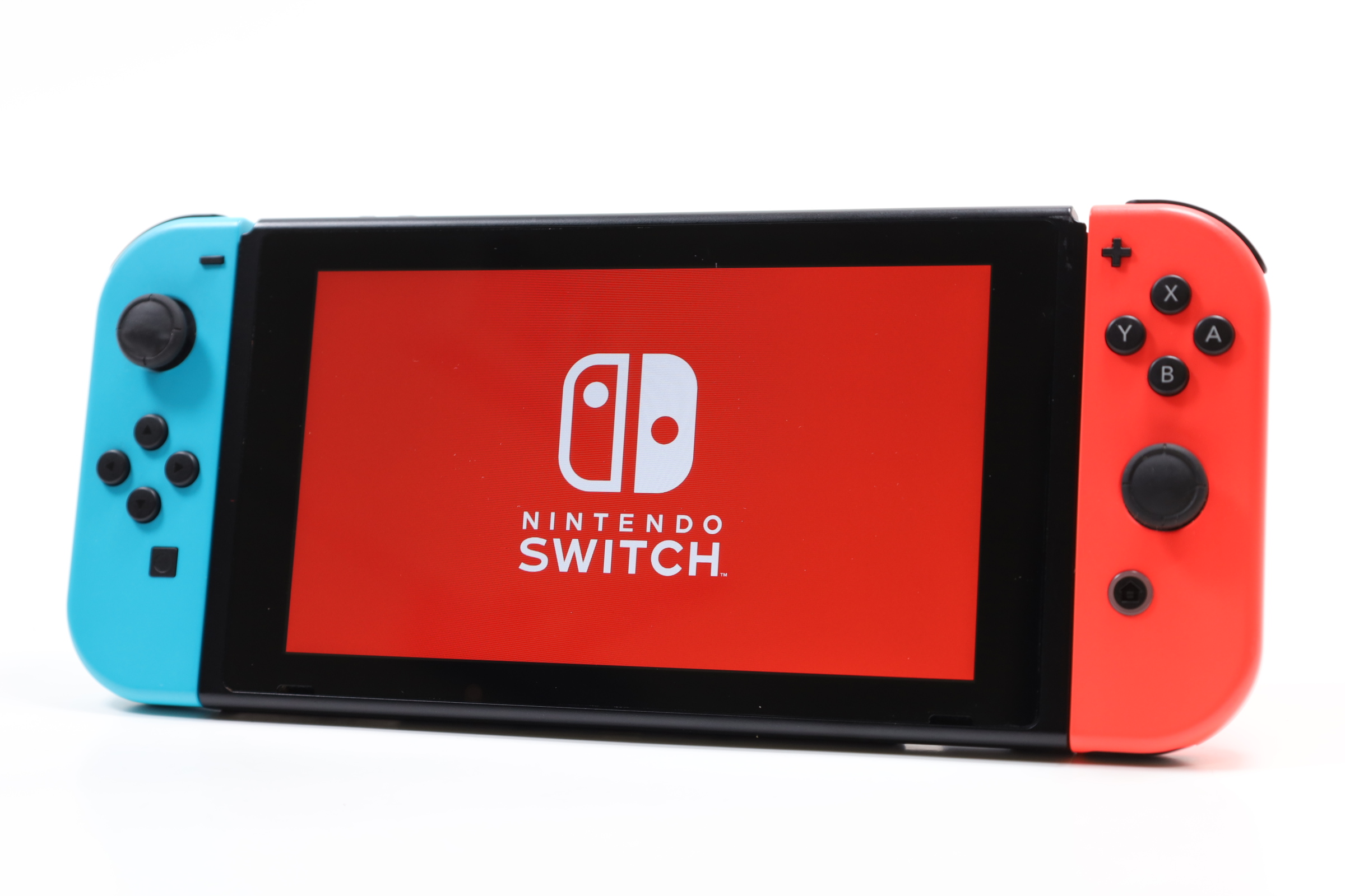 Nintendo Switch Nintendo Switch hac-001 Nintendo Switch Neon Blue & Red Joy-Con New Version- HAC-001