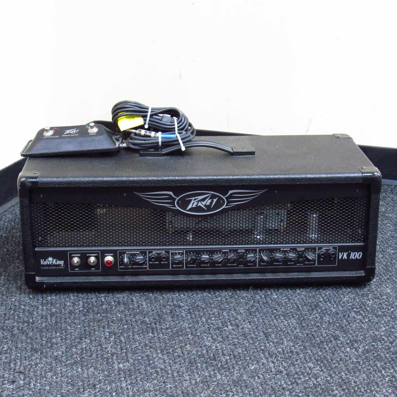 Peavey ValveKing VK100 2チャンネルアンプヘッド ジャンク