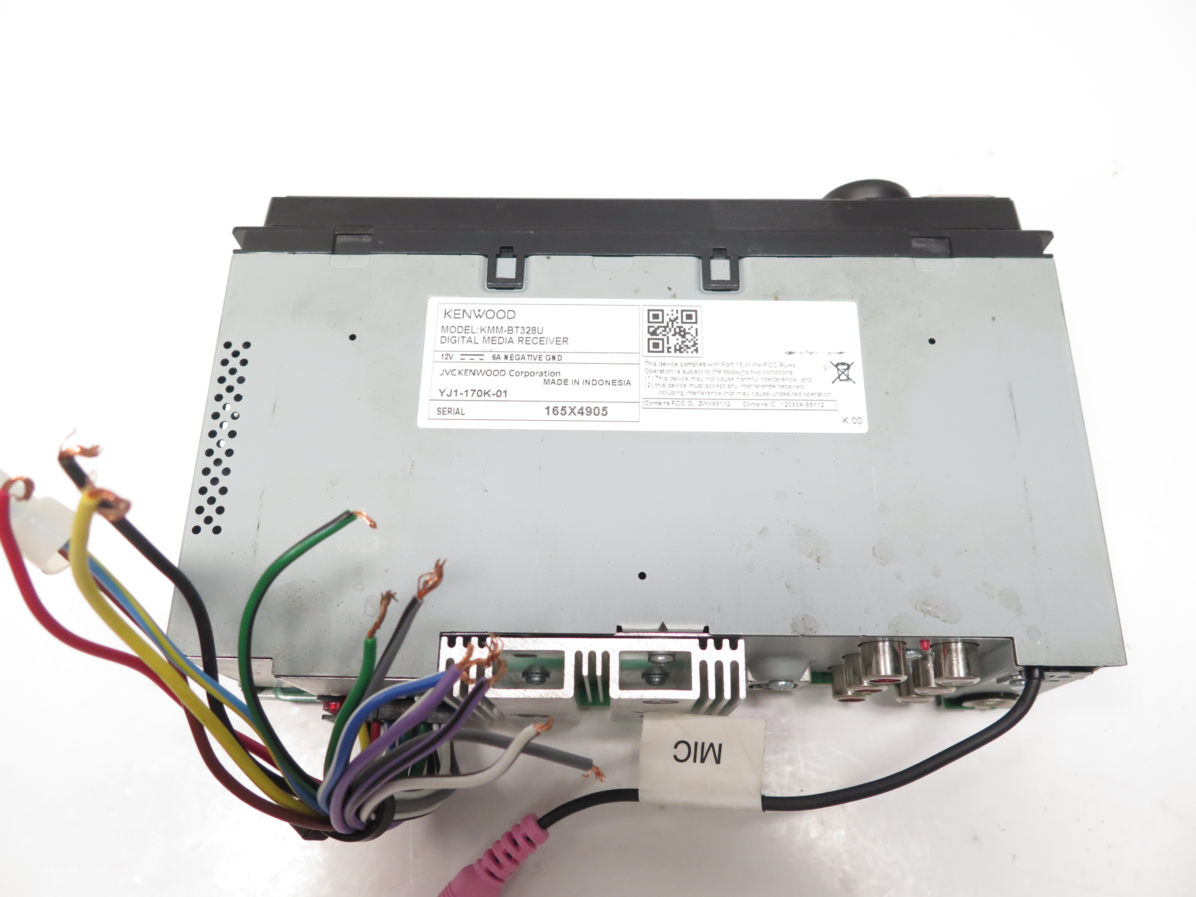 Kenwood KMMBT328U Digital Media Bluetooth Receiver 2916