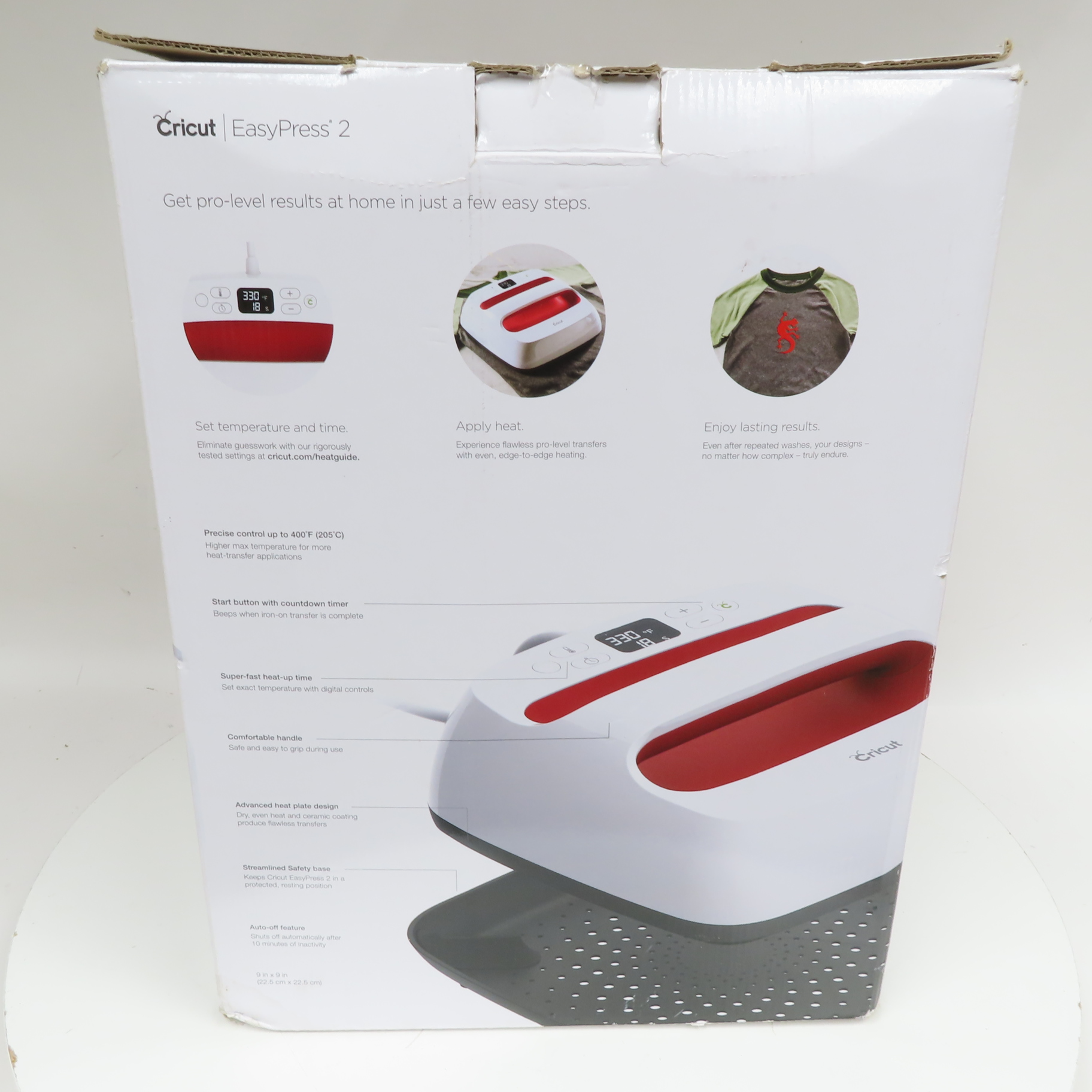 Cricut CHP180B2 EasyPress 2 9x9
