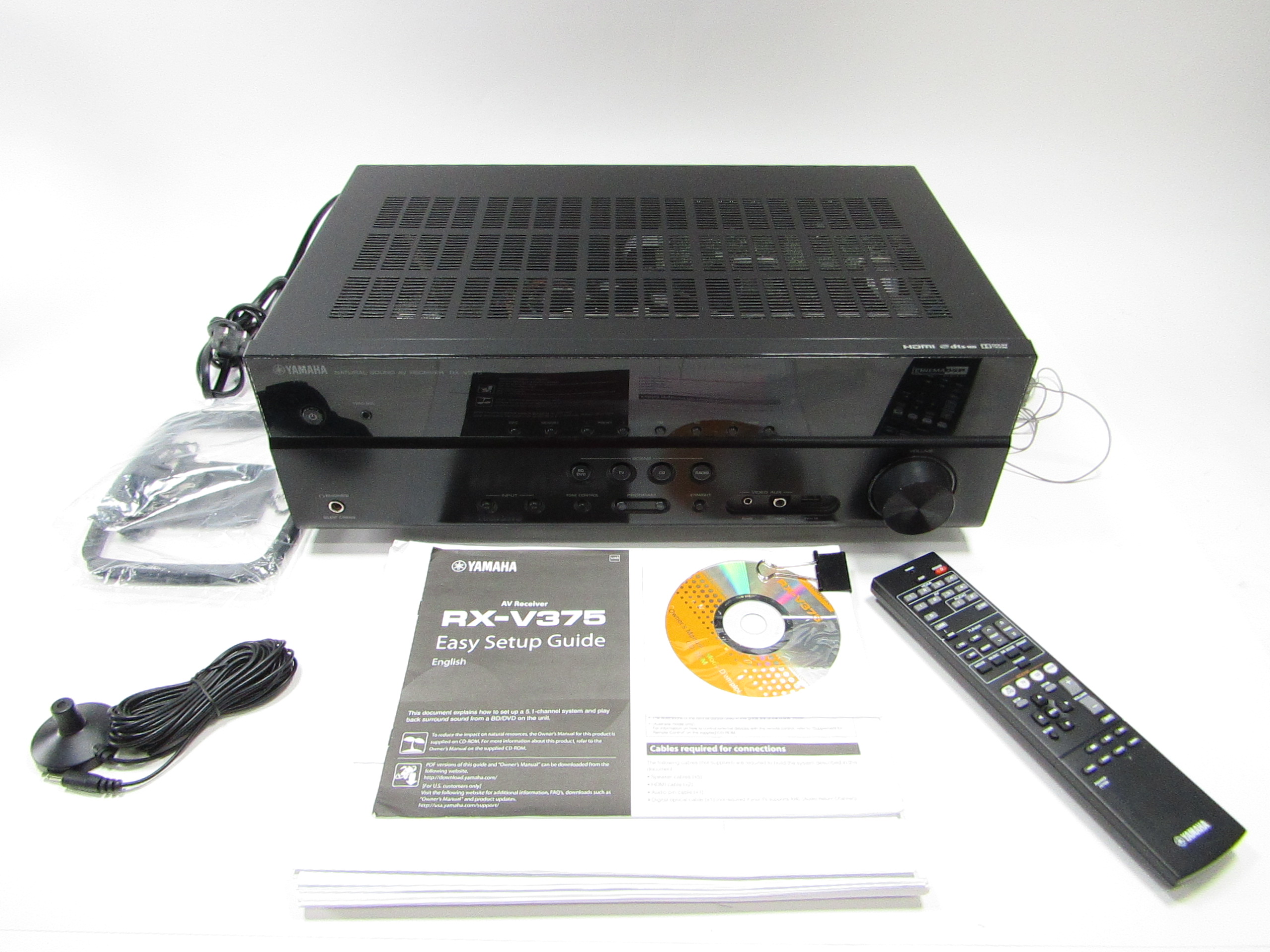 Yamaha RXV375 5.1 Channel Home Theater Receiver