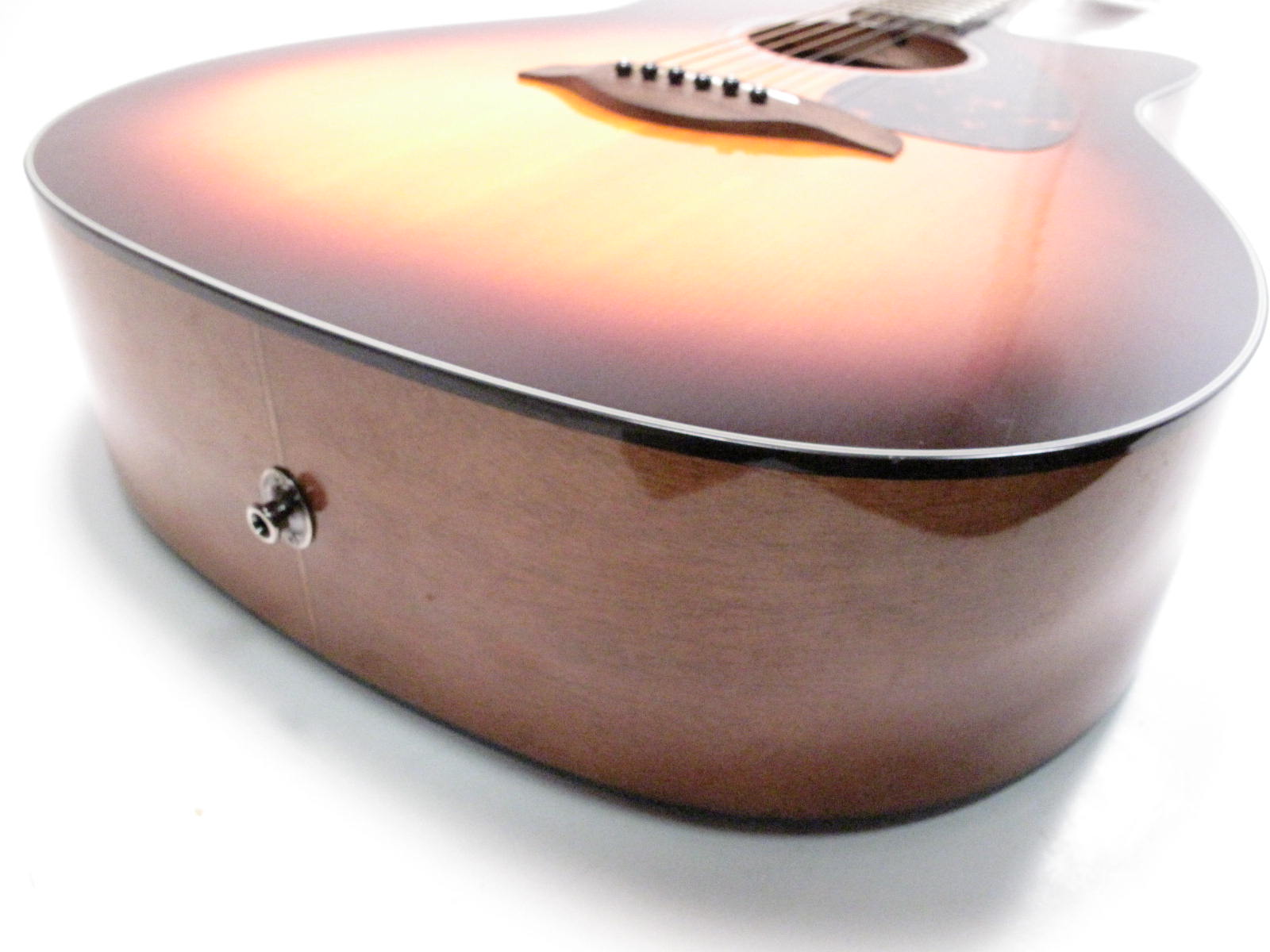 Yamaha FGX700SC RightHanded Acoustic/Electric Guitar Brown Burst Finish