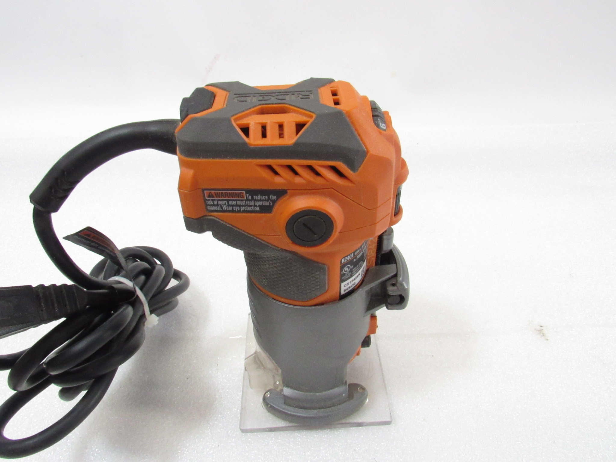 Ridgid R2401 5 5 Amp Compact Fixed Base Corded Router