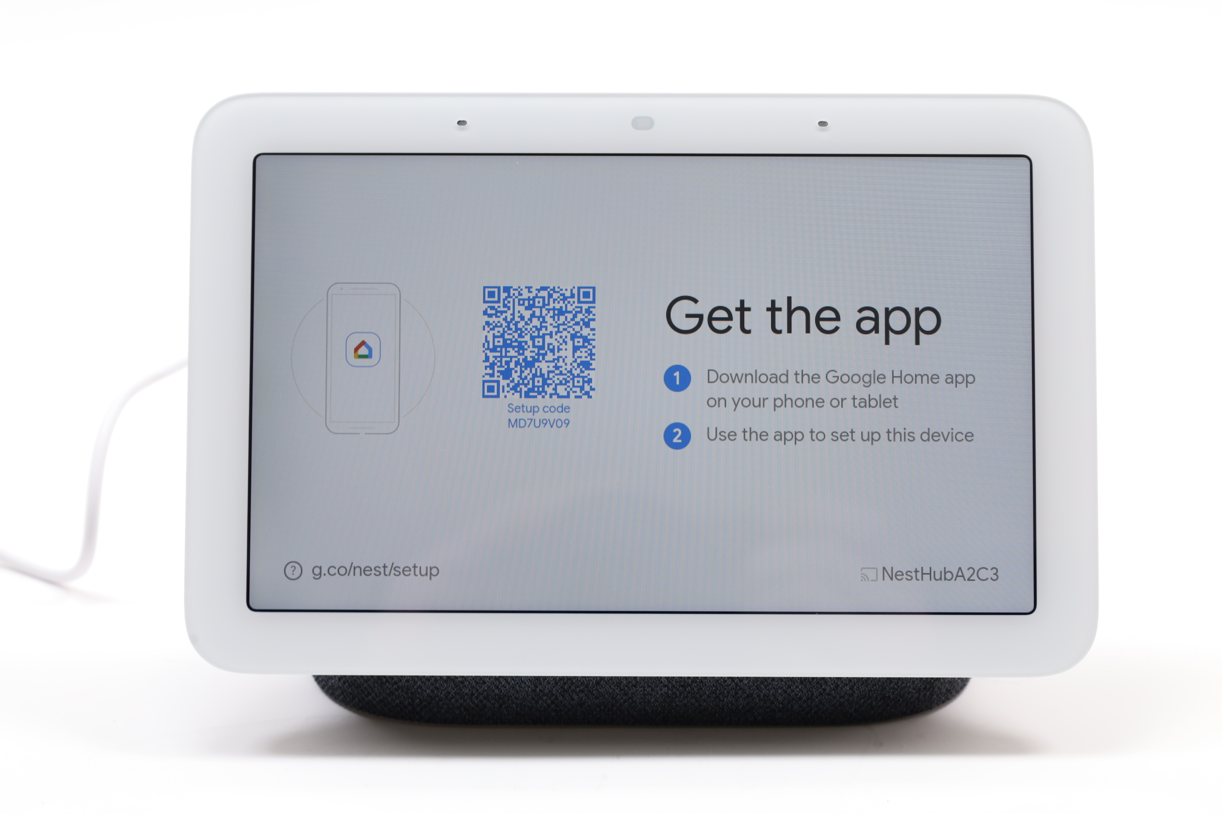 Googleアシスタント Nest Hub Nest Hub 7” Smart Touchscreen Display with Google Assistant