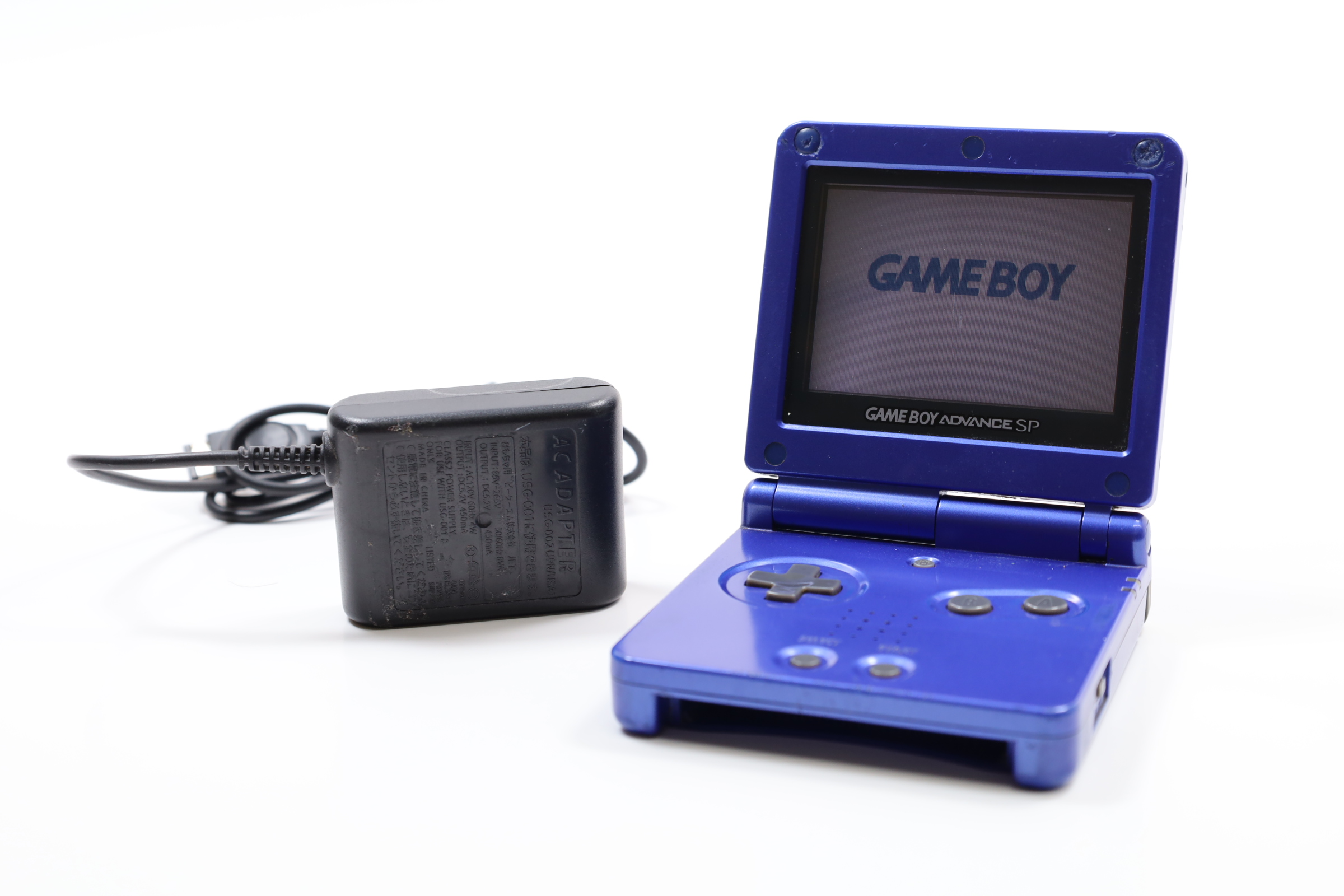 Cobalt Blue Game Boy Advance SP System used