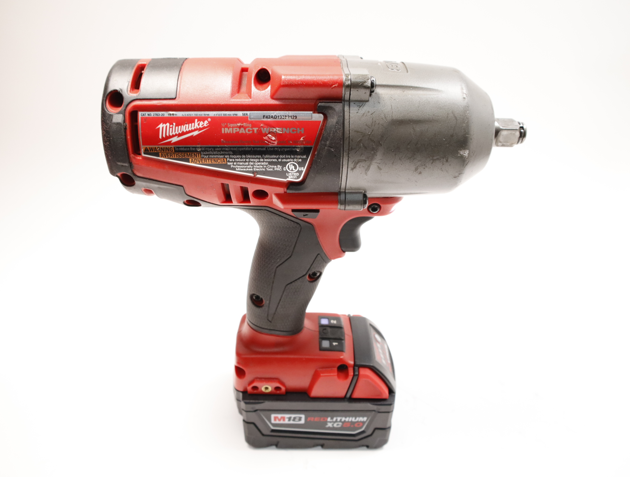 MIlwaukee 276320 1/2" 18V Cordless Impact Wrench Kit