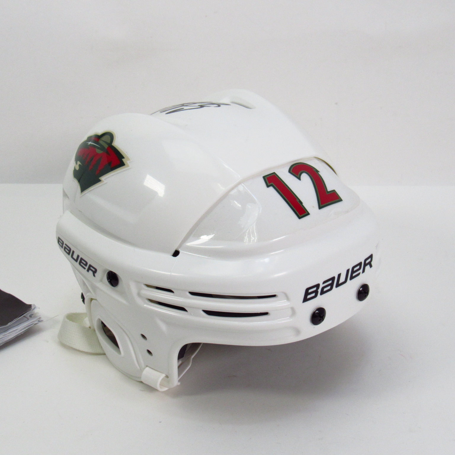 Eric Staal Signed Autographed Bauer BHH2100 Hockey NHL Helmet JSA