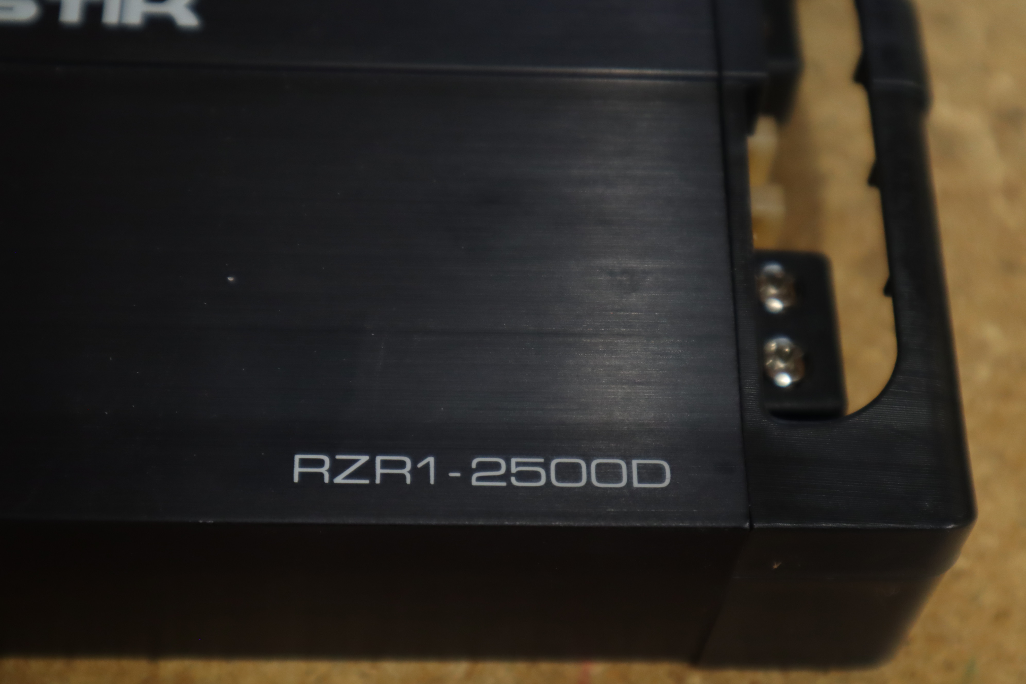 Power Acoustik RZR12500D 1 Channel Car Amplifier 650 Watts RMS 5381