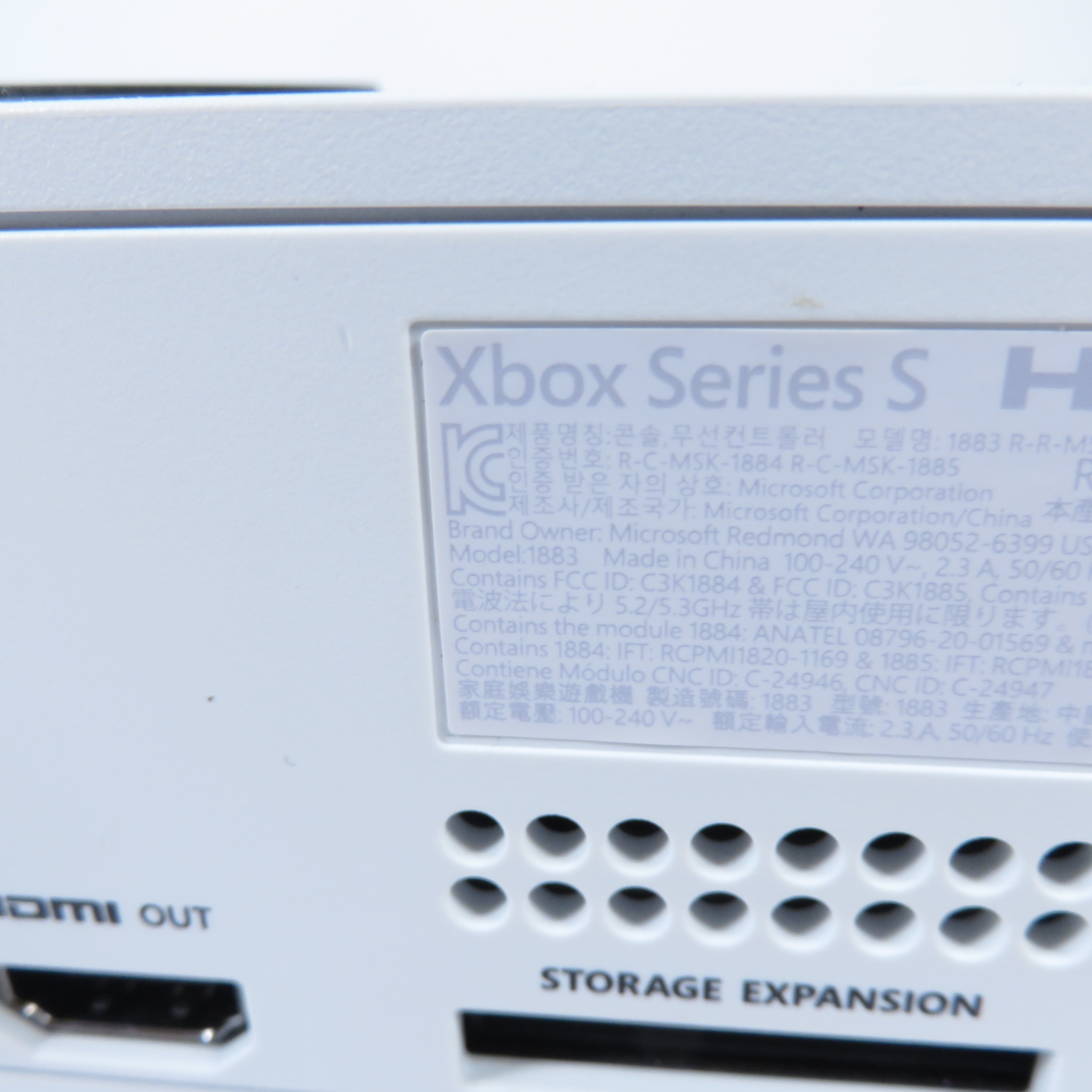 Microsoft Xbox Series S 1883 512GB Storage All-Digital Video Game