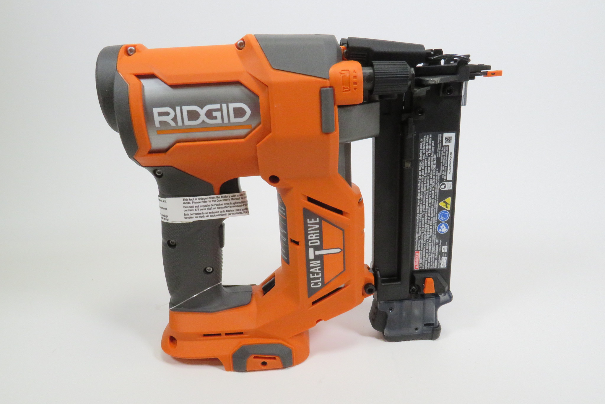 Ridgid R09891 18v 18 Gauge 2 1 8 Brushless Cordless Brad Nailer