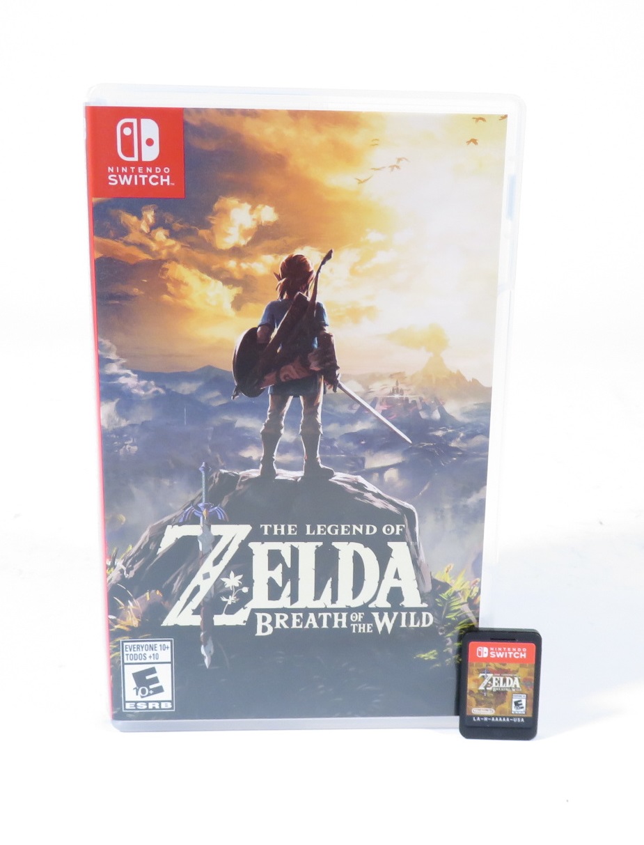 Zelda Breath Of The Wild Video Game for the Nintendo Switch