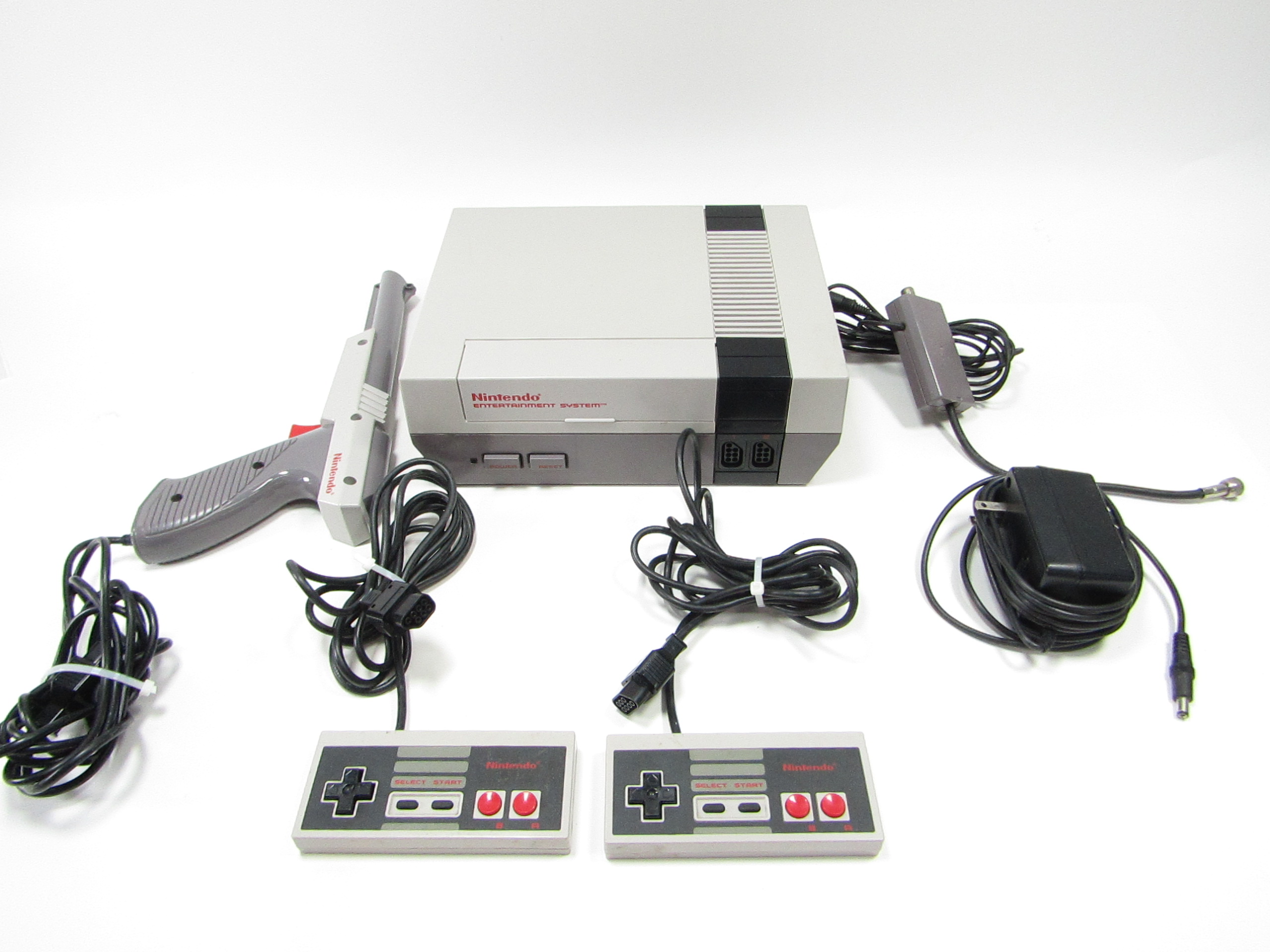 Nintendo Entertainment System NES 001 8 Bit Home Video Game Console 9292
