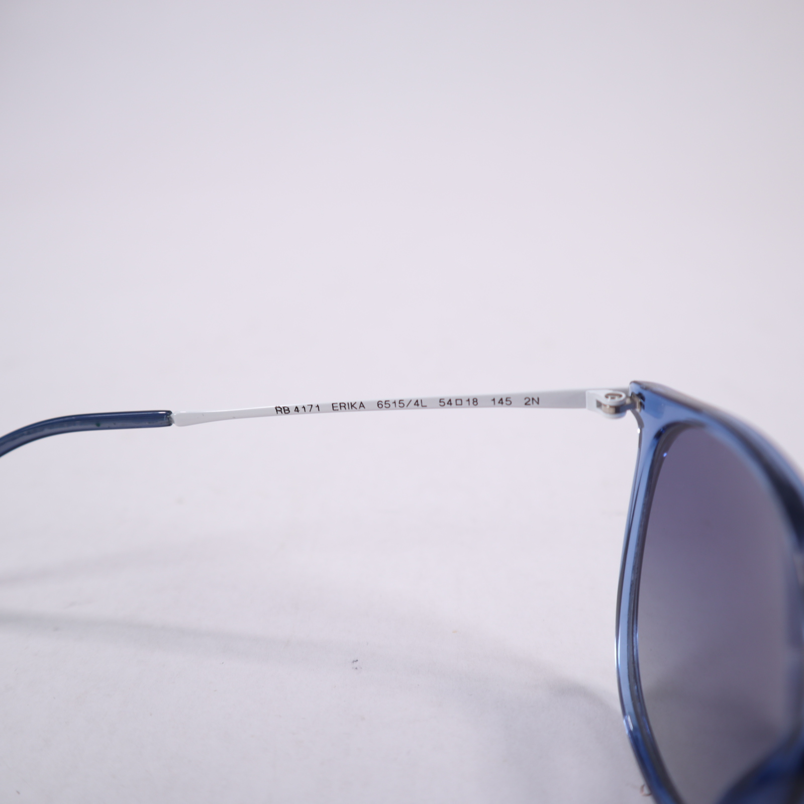 Ray-Ban Sunglasses Erika RB4171 6515/4L Transparent Blue 54-145 Ray-Ban RB4171 Erika Color Mix Sunglasses | LensCrafters main image 2