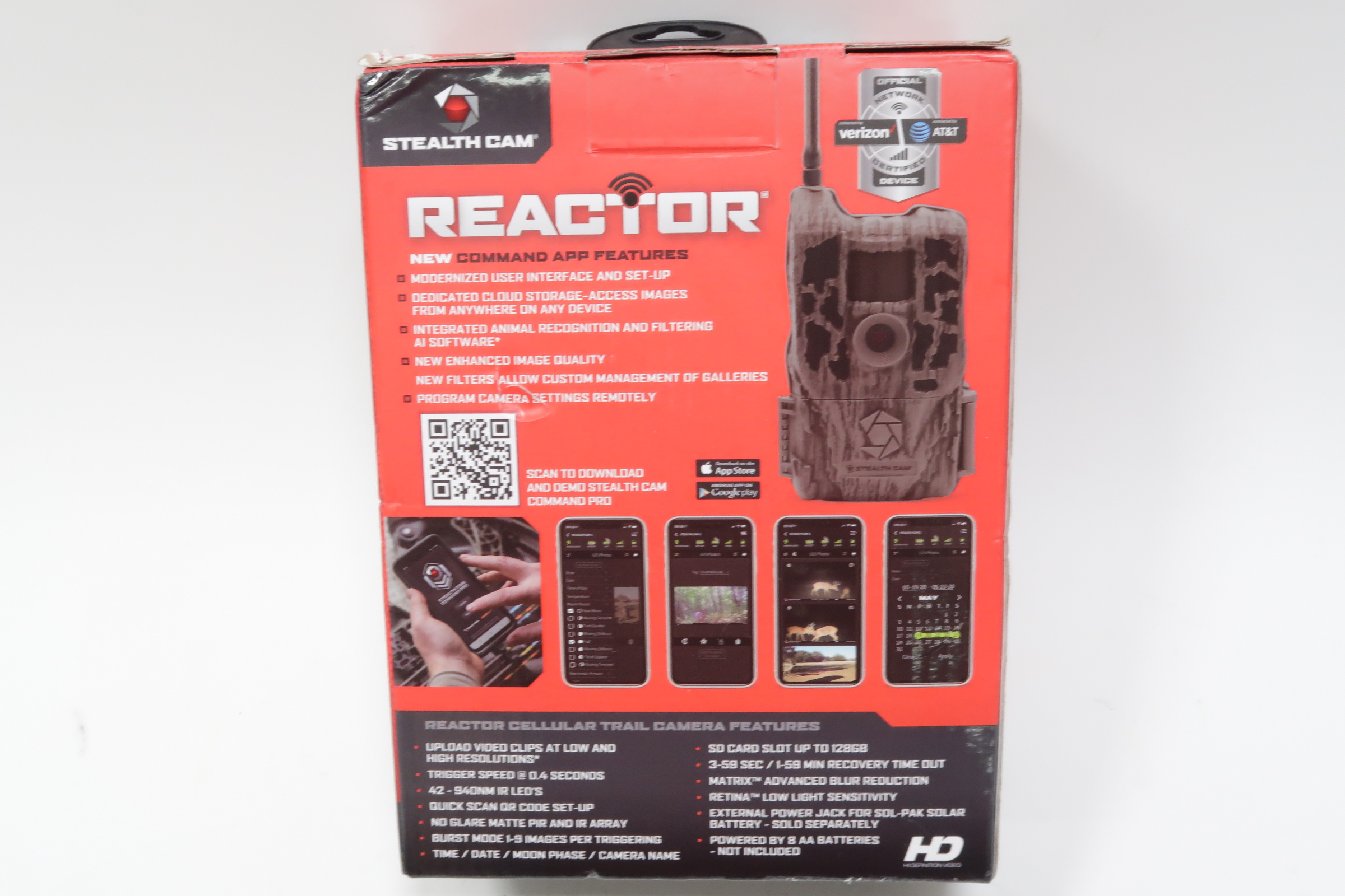 Stealth Cam STC-RATW V2 Reactor Cellular 26MP Trail Camera