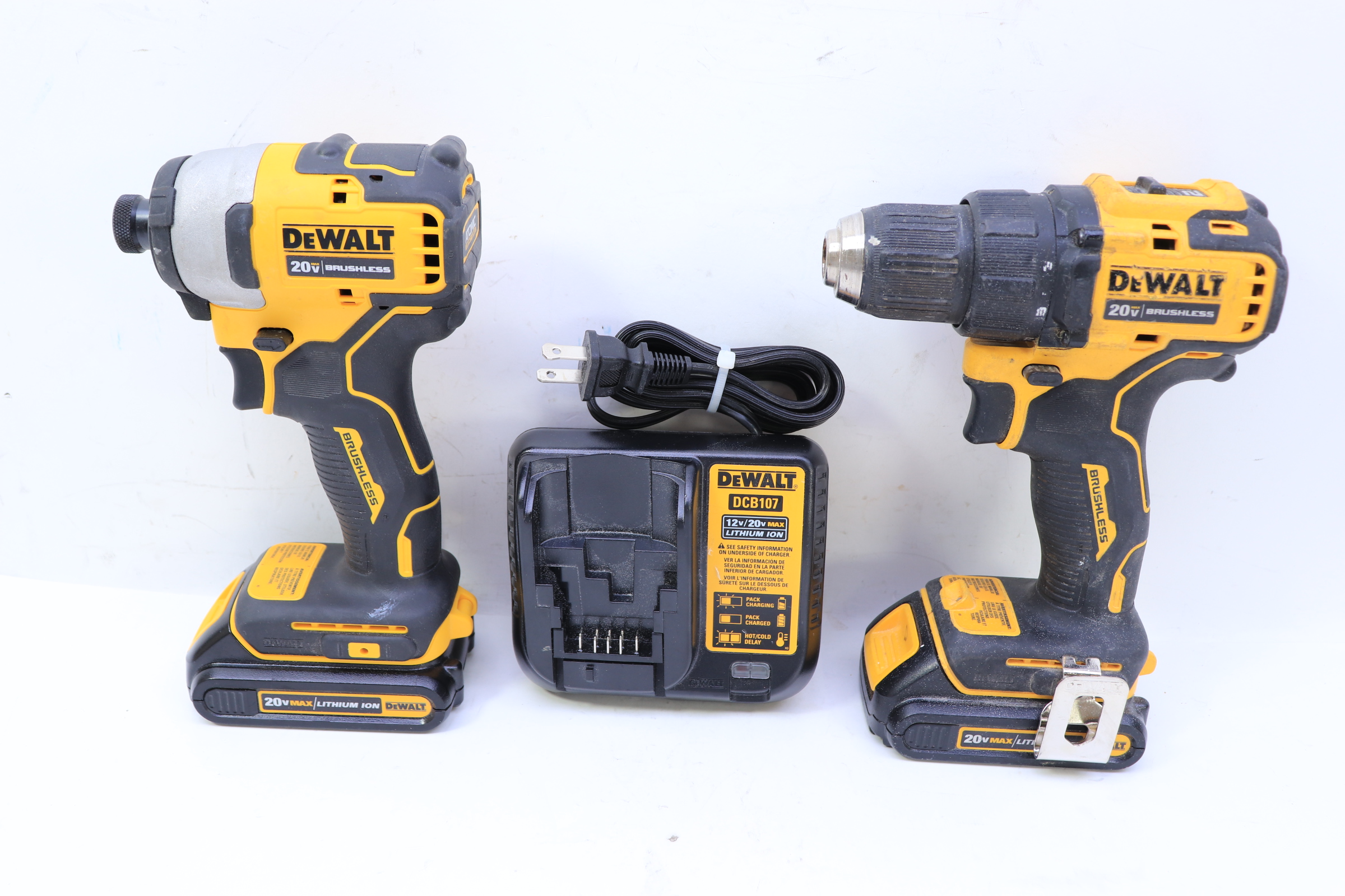 DEWALT DCK278C2 20V MAX Cordless Brushless Compact 1 2