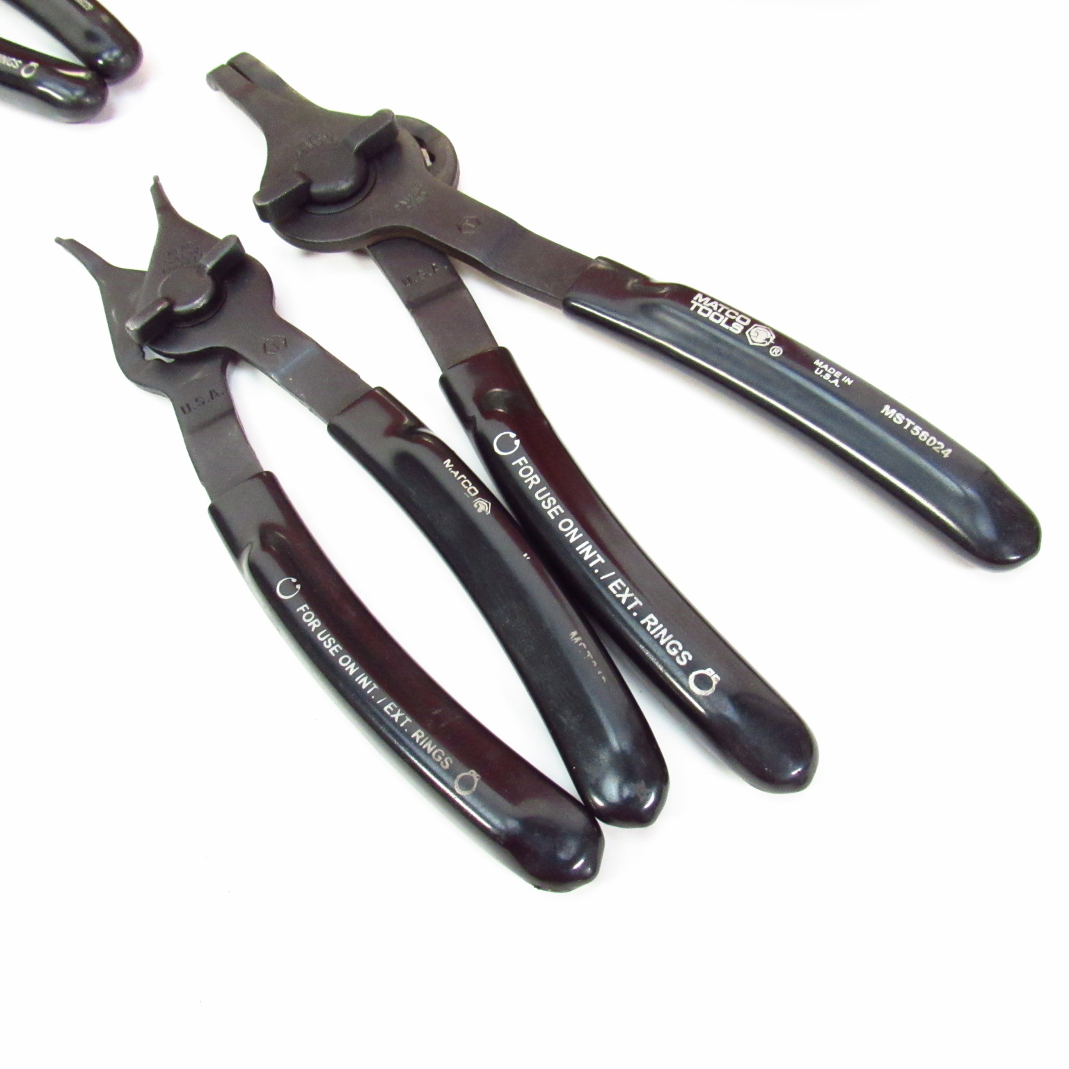 Matco Tools MST1225 QtrTurn Retaining Ring Pliers For Internal