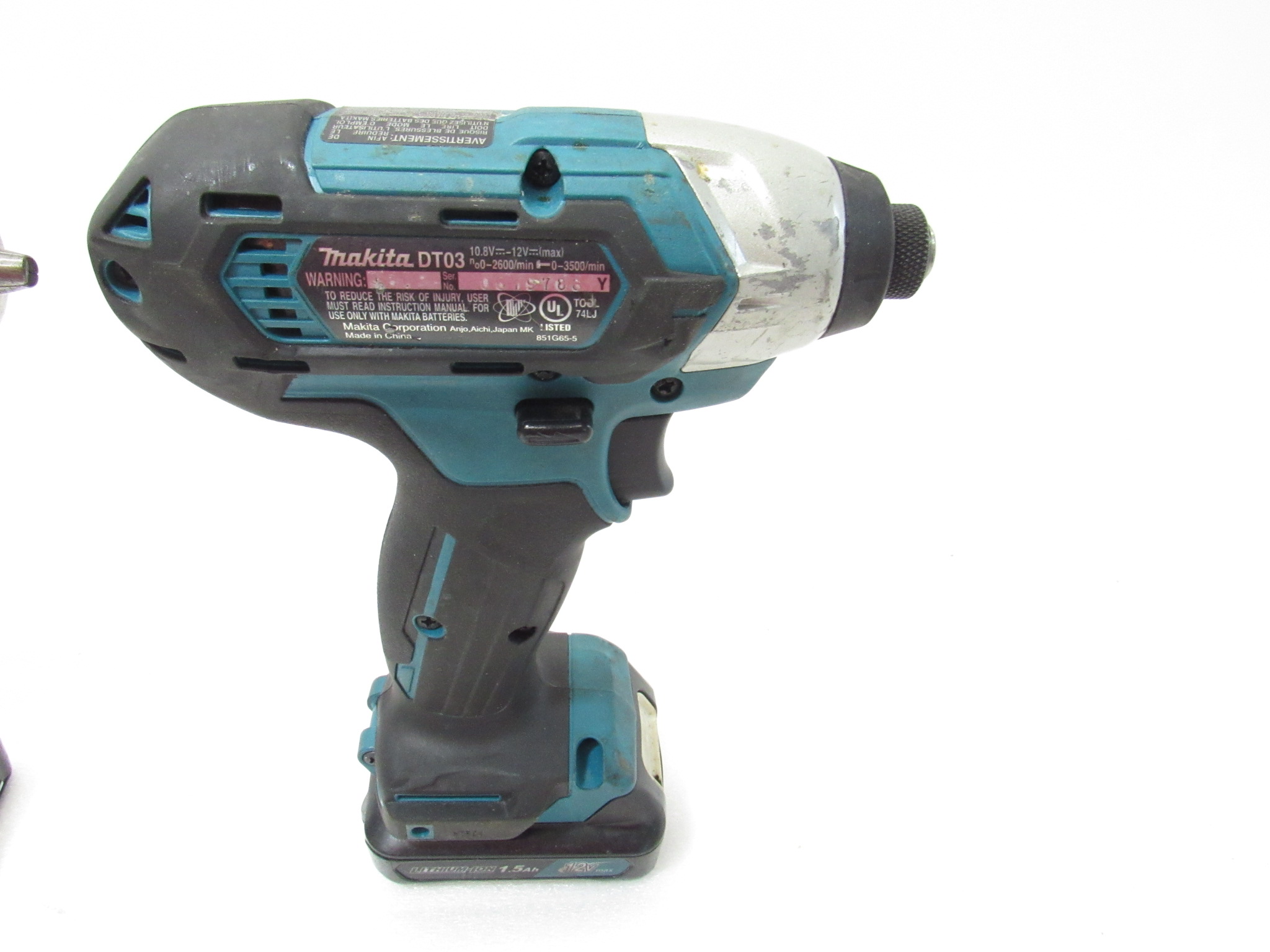Makita Cordless Makita Dt03 Makita DT03 12V 1/4