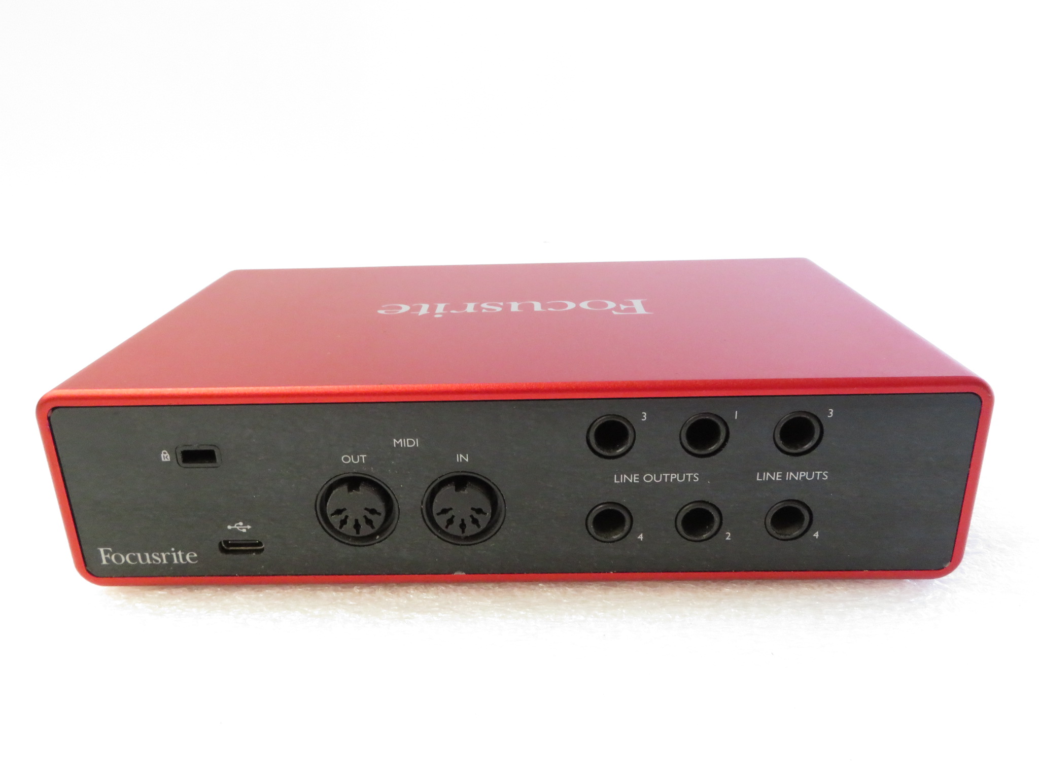 Focusrite Scarlett-4I4 MIDI USB Audio Interface Scarlett 3rd Gen