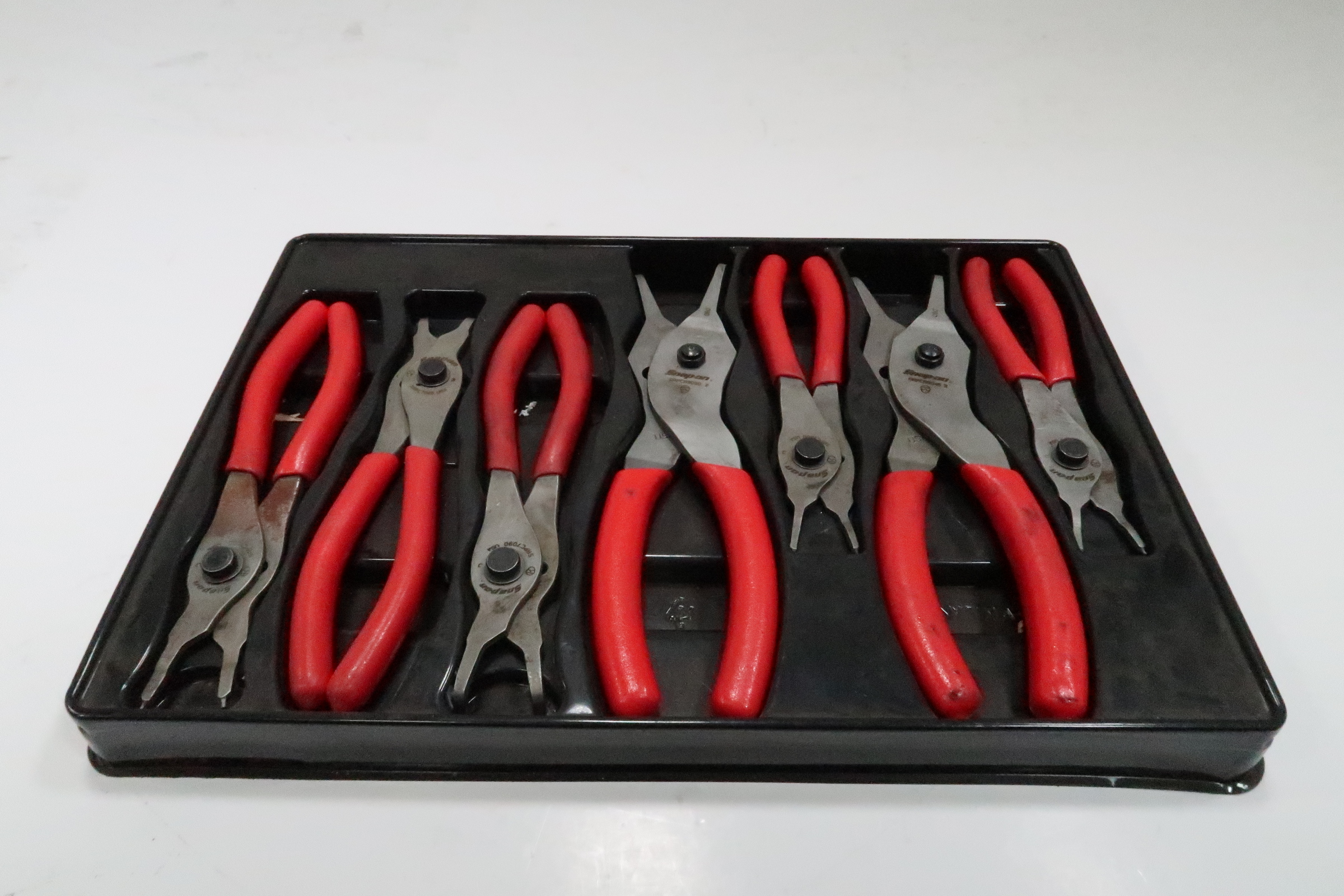 Snap-on Tools SRPCR107 7pc Snap Ring Pliers Set - Red 0758