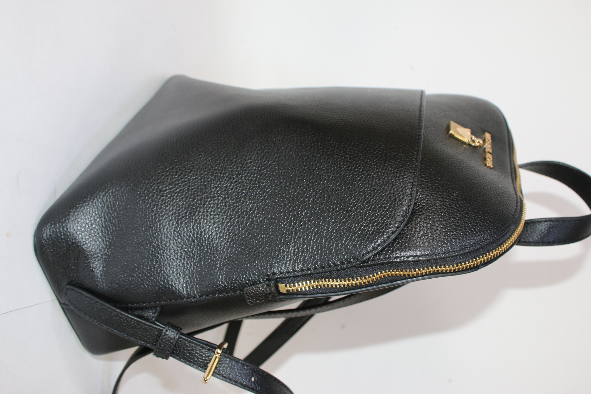 adele large pebbled leather backpack  MultiSac Handbags STAINED BUFFALO LEATHER WITH HORNBACK CROCO EMBOSS The Hornback Croco Collection Adele Slim Backpack is crafted from hand Adele" Leather Backpack Bags for