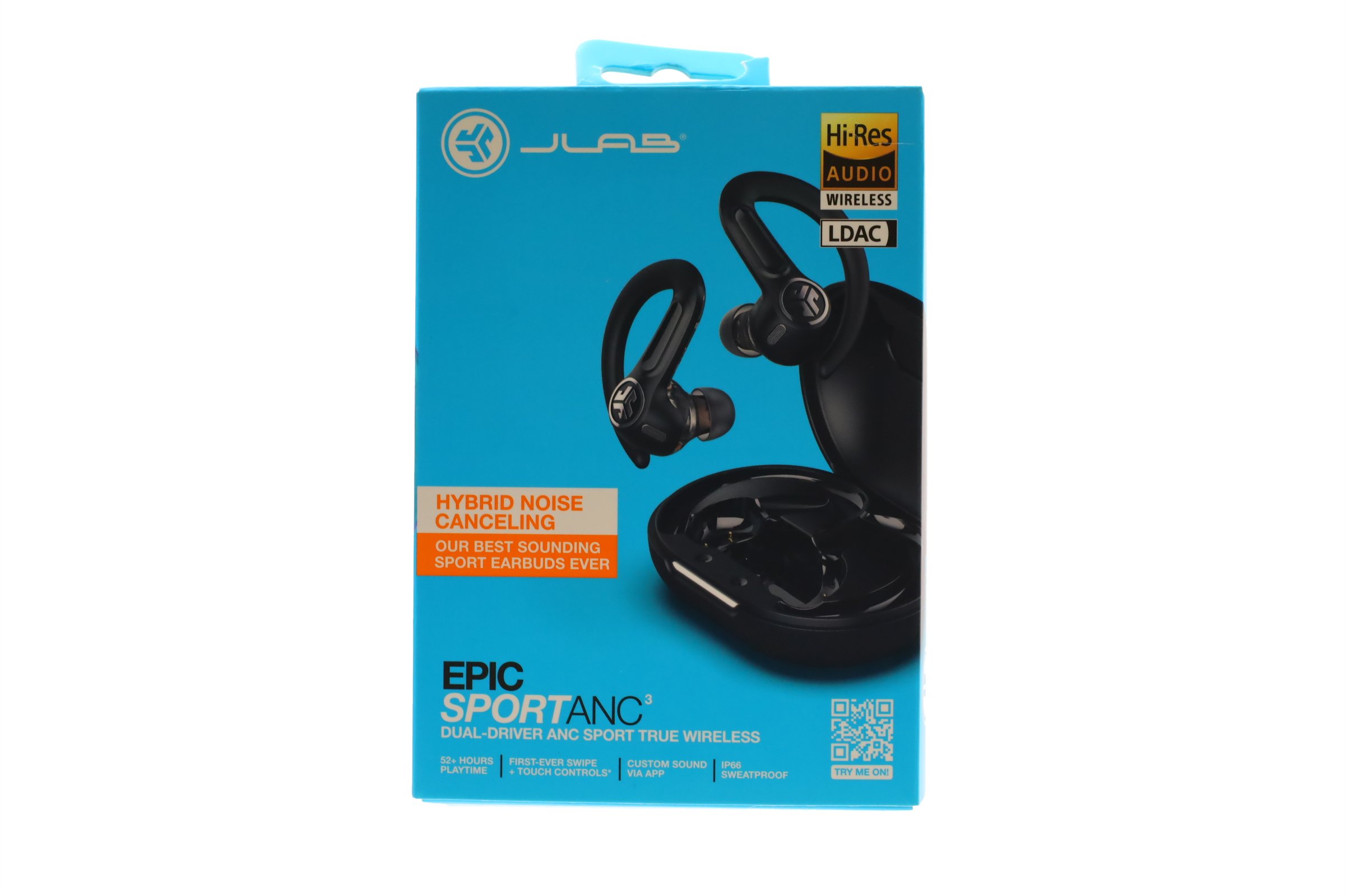 JLab Epic Sport ANC Active Noise Cancelling True Wireless